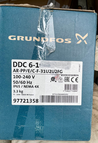 Grundfos DDC 6-10 AR PP/E/C F 31U2U2FG Dosing Pump 97721358 #3111