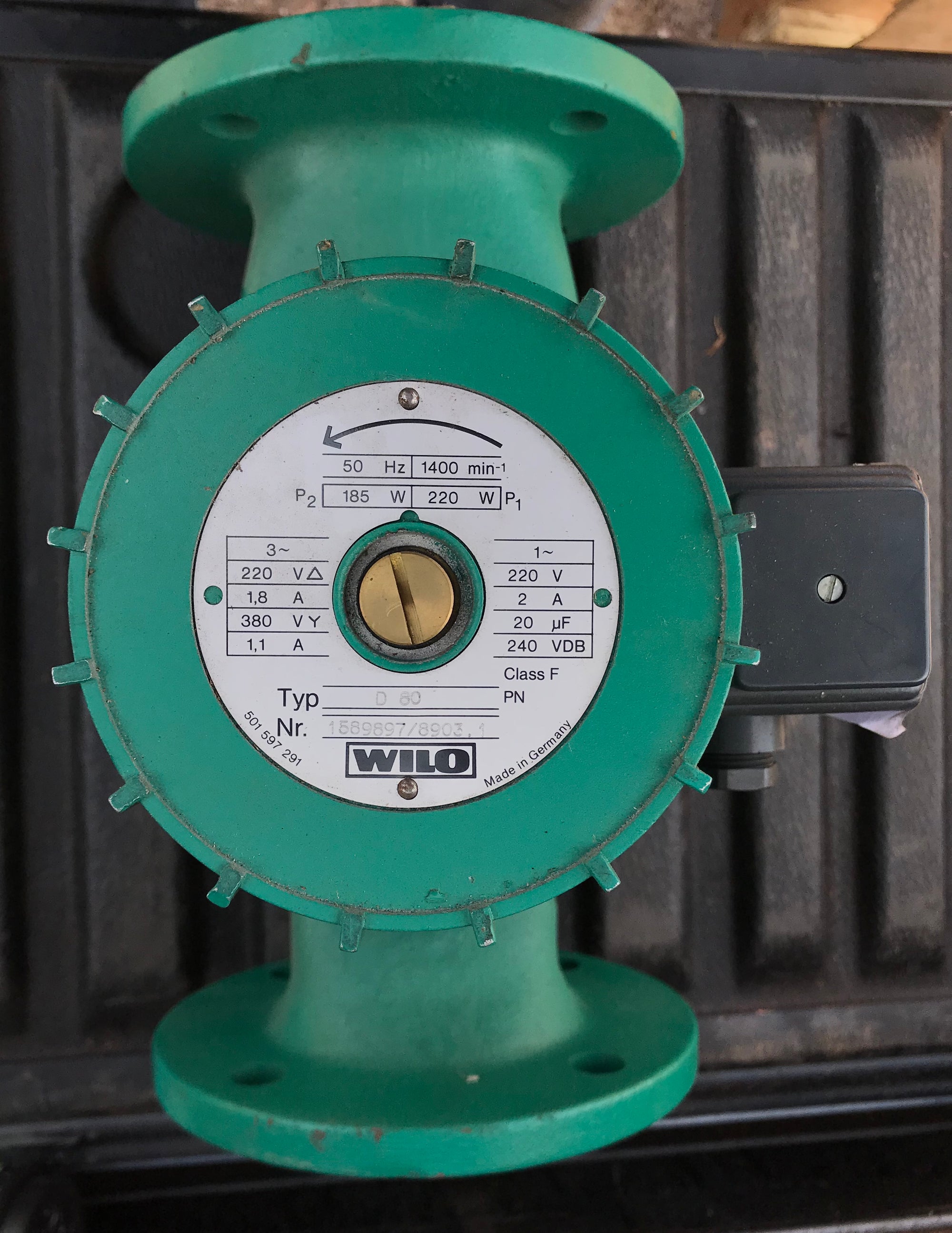 Wilo D80 commercial Circulator 1589897 - 1ph/3ph #1448 VAT