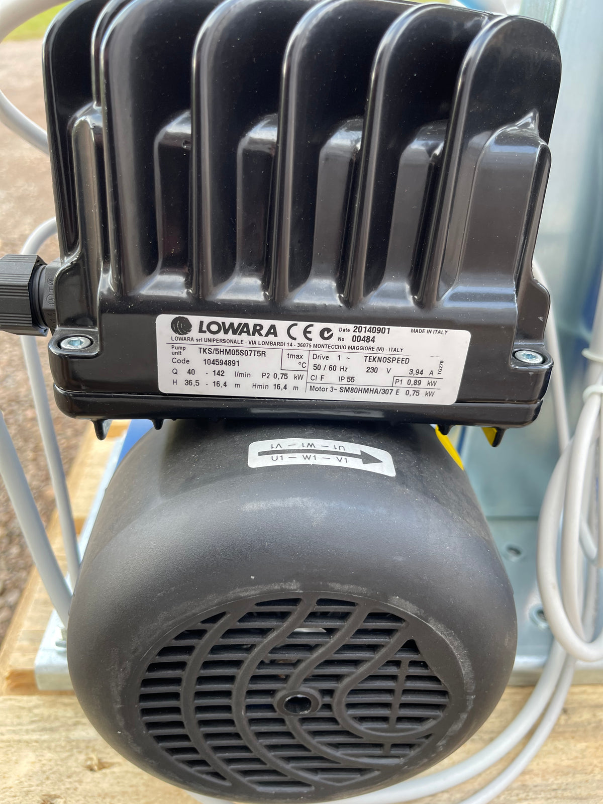 Lowara Teknospeed GTKS20 5HM05 Twin Pump Booster Set 230v #3424 VAT