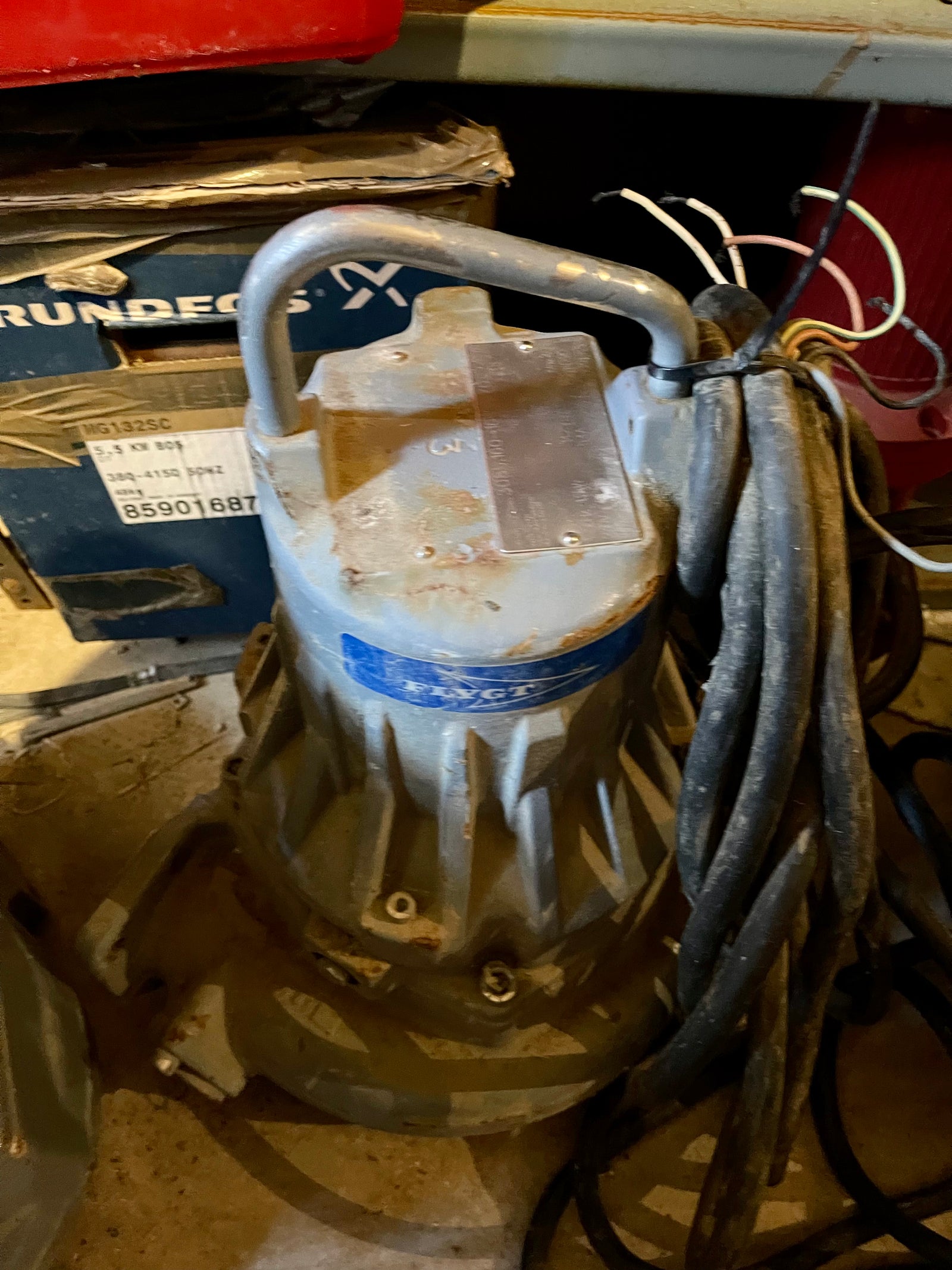 Flygt NP 3085.160 MT 462 2kw 230v Submersible Waste Pump #2913/4