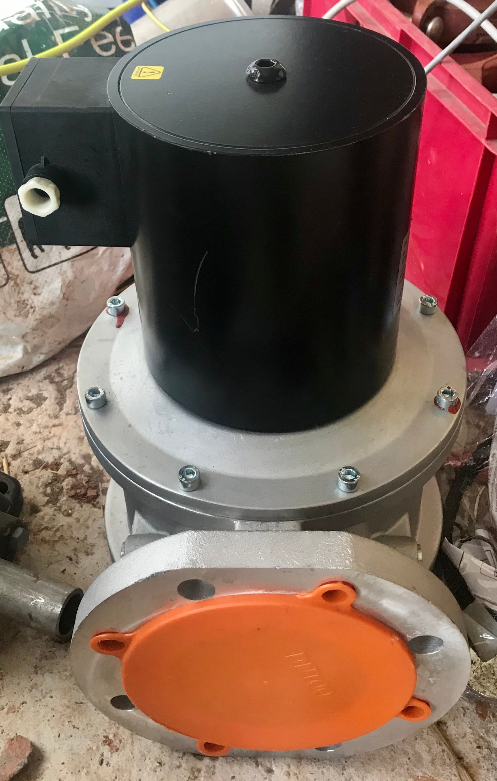 Fantini Banico ZEVF100 DN100 Solenoid Gas Safety Shut Off Valve  #2509