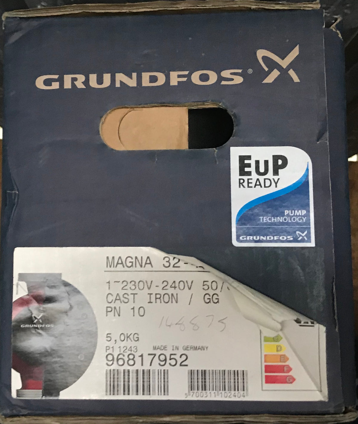 Grundfos MAGNA UPE 32-40 Variable Speed Pump 240V 96817952 #1429
