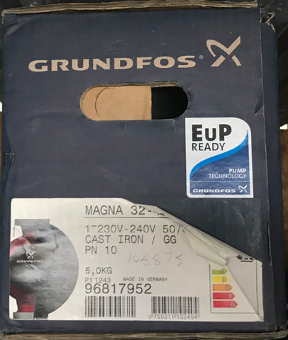 Grundfos MAGNA UPE 32-40 Variable Speed Pump 240V 96817952 #1429