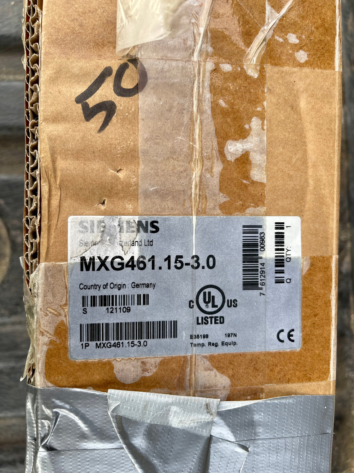 Siemens MXG461.15-3.0 Magnetic Valve &amp; Actuator #2789