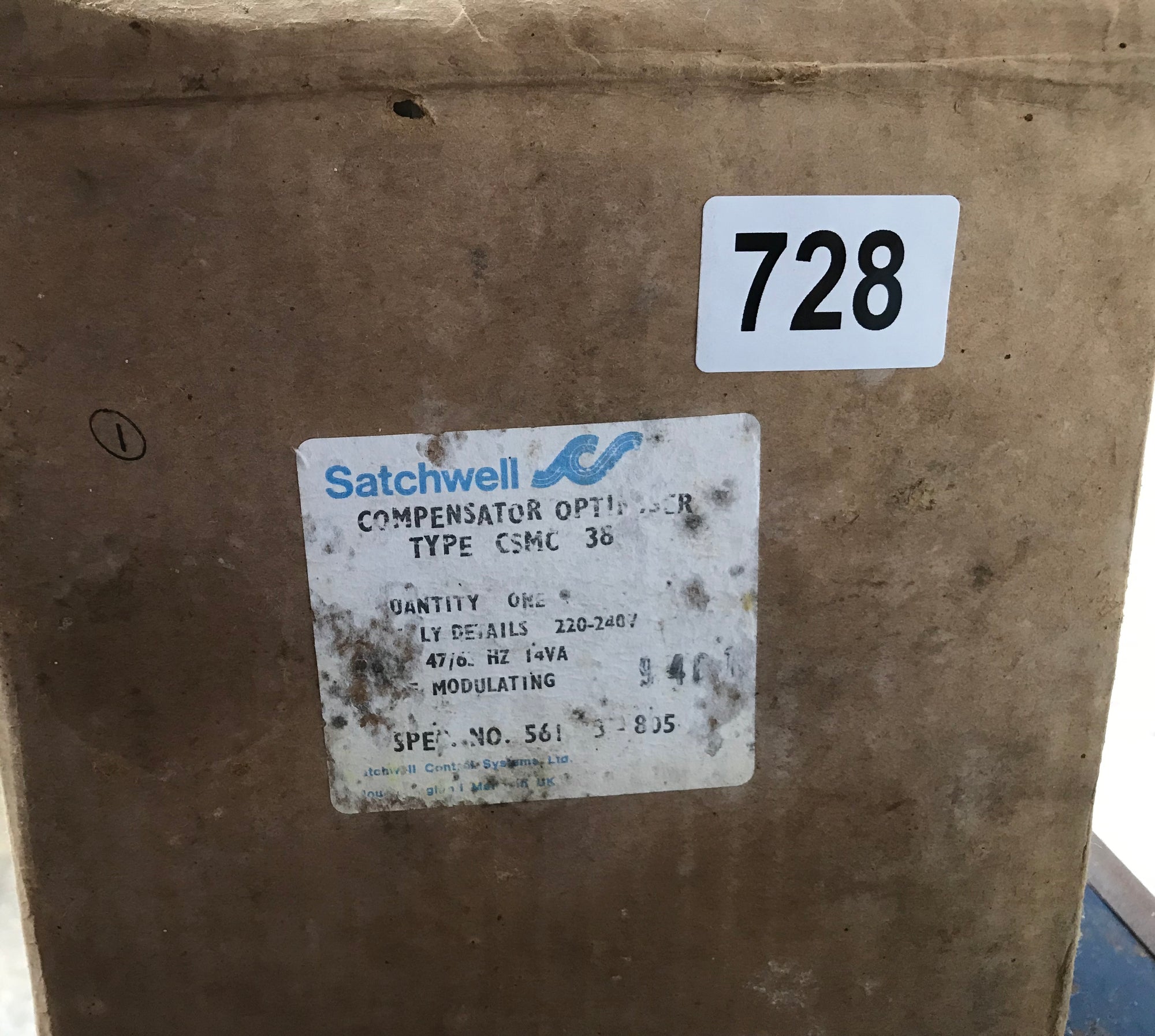 Schneider Satchwell CSMC 3805 Climatronic compensator Control panel #728