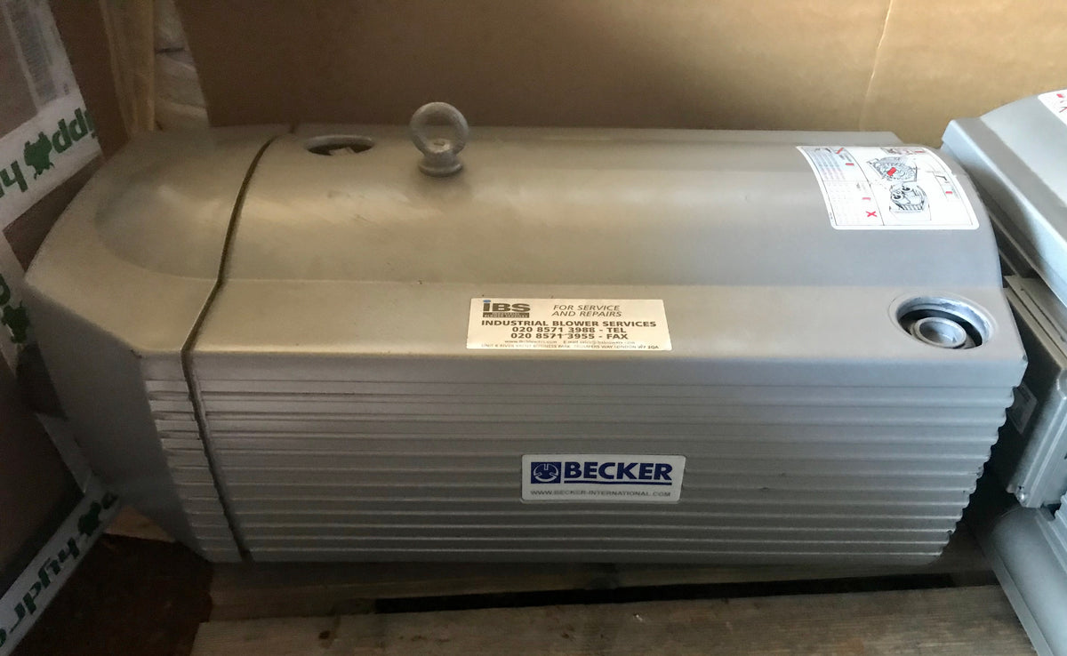 Becker DT4.40K 3~ Rotary Vane Compressor Vacuum Pump 2.2kW #2459 USED