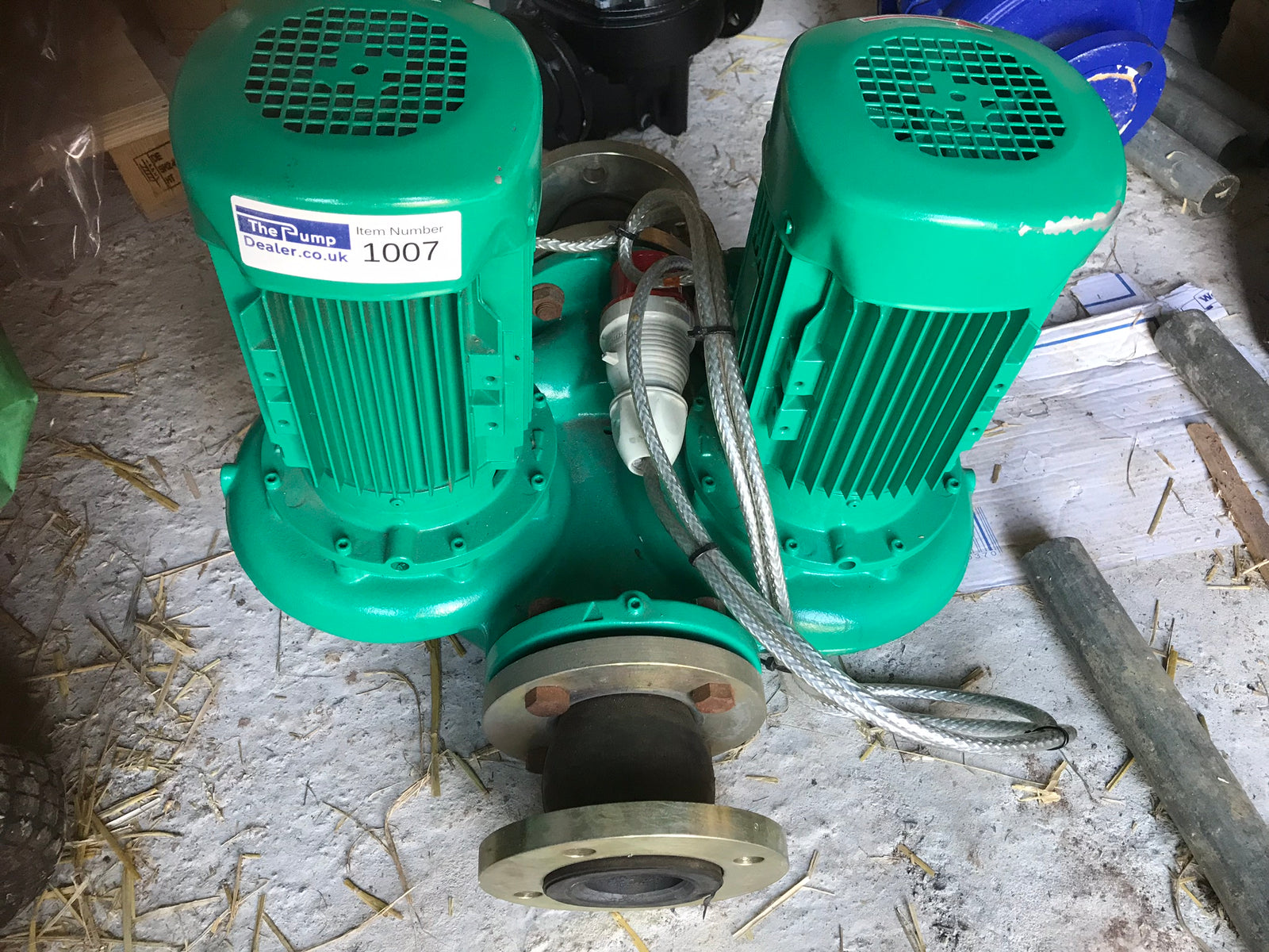 Wilo VeroTwin DPL 65/120-2.2/2 2121262 Dn65 In Line Pump 415v #1007