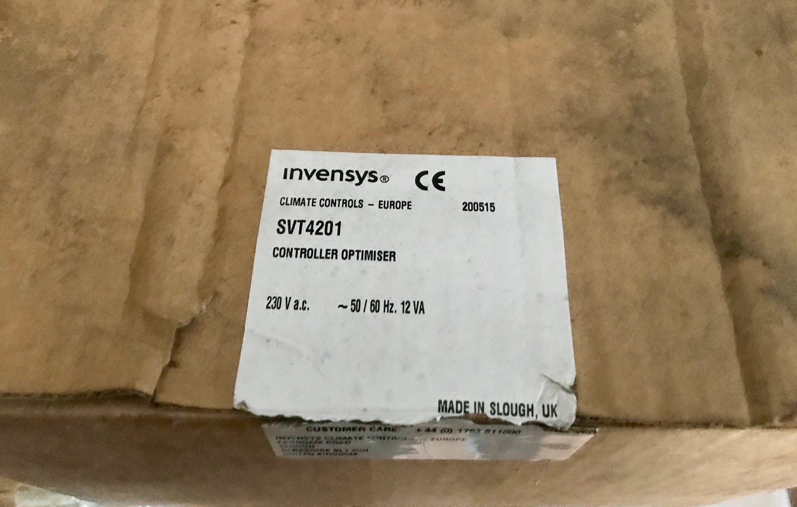 Schneider Satchwell Invensys SVT 4201 compensator Optimiser Controller Panel #1753