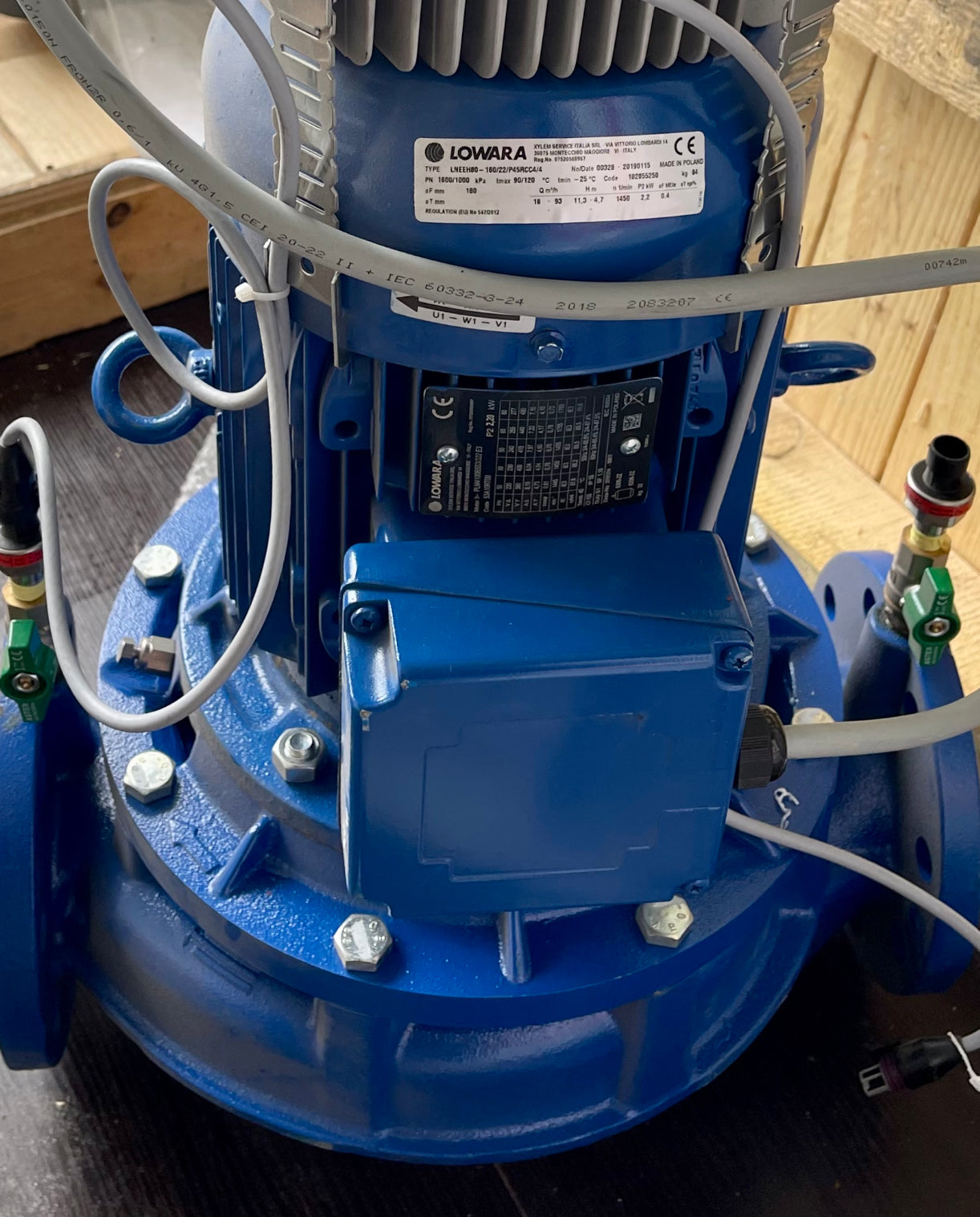 Lowara LNEE 80-160/22/P45RCC4/4 DN80 2.2kw Circulator Pump 101885250 #2998 VAT