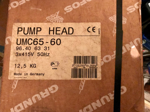 Grundfos Pump Head UMC/D 65-60 415v 400v 96406331 #2253