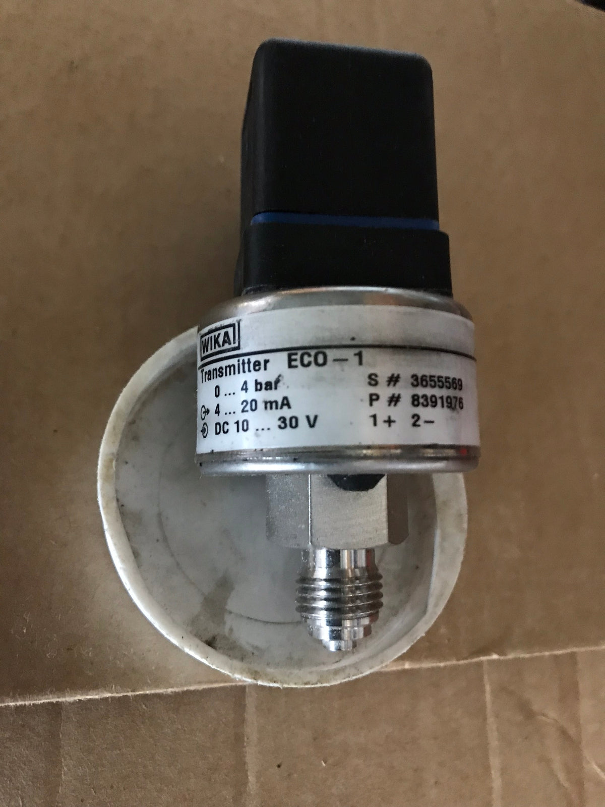 WIKA ECO-1 4 bar Pressure Sensor Transducer #1070