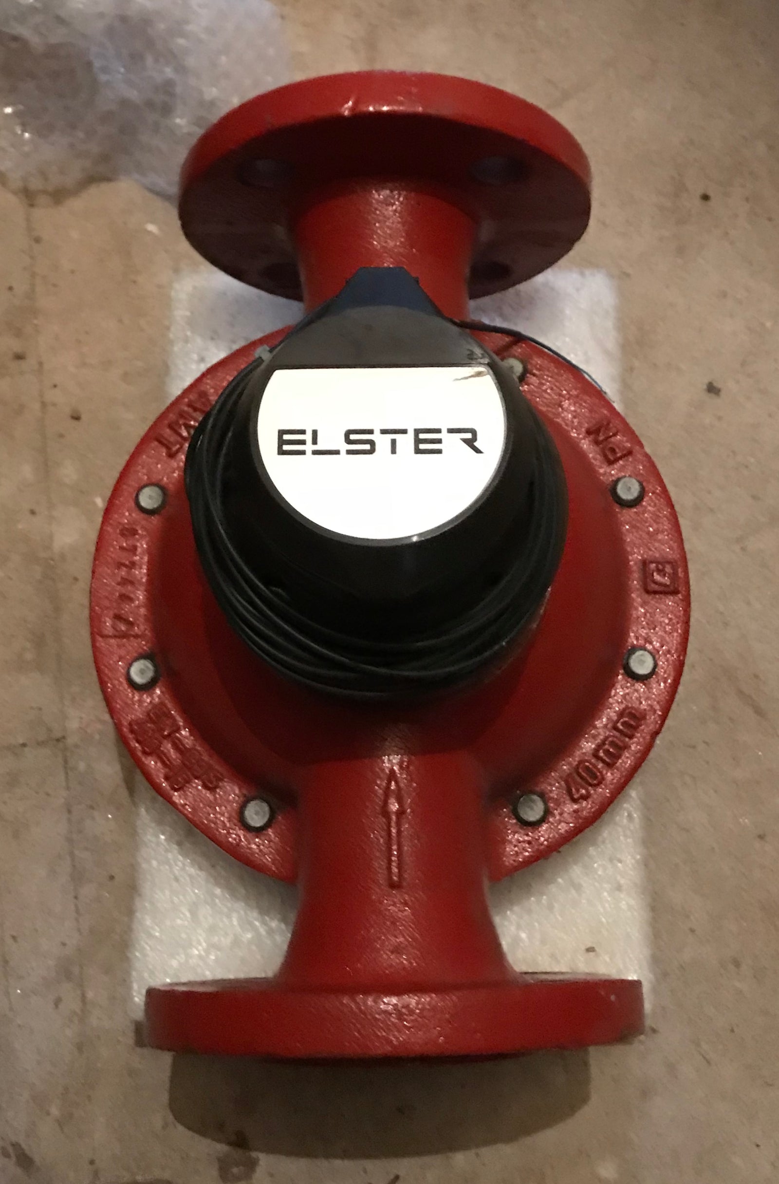 Honeywell Elster VZO 40 FL RV oil meter DN40 PN25 #1376