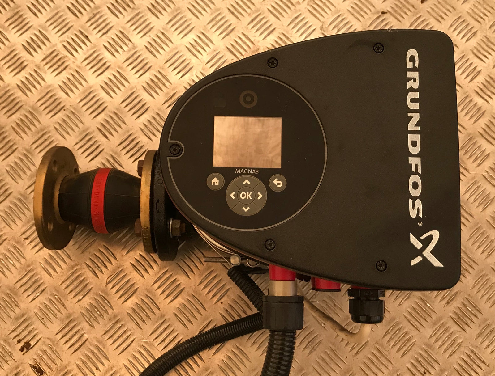 Grundfos MAGNA3 40-80F (220) Variable Speed Single Head Circulator 240V pump 97924268 #1385/2048 USED