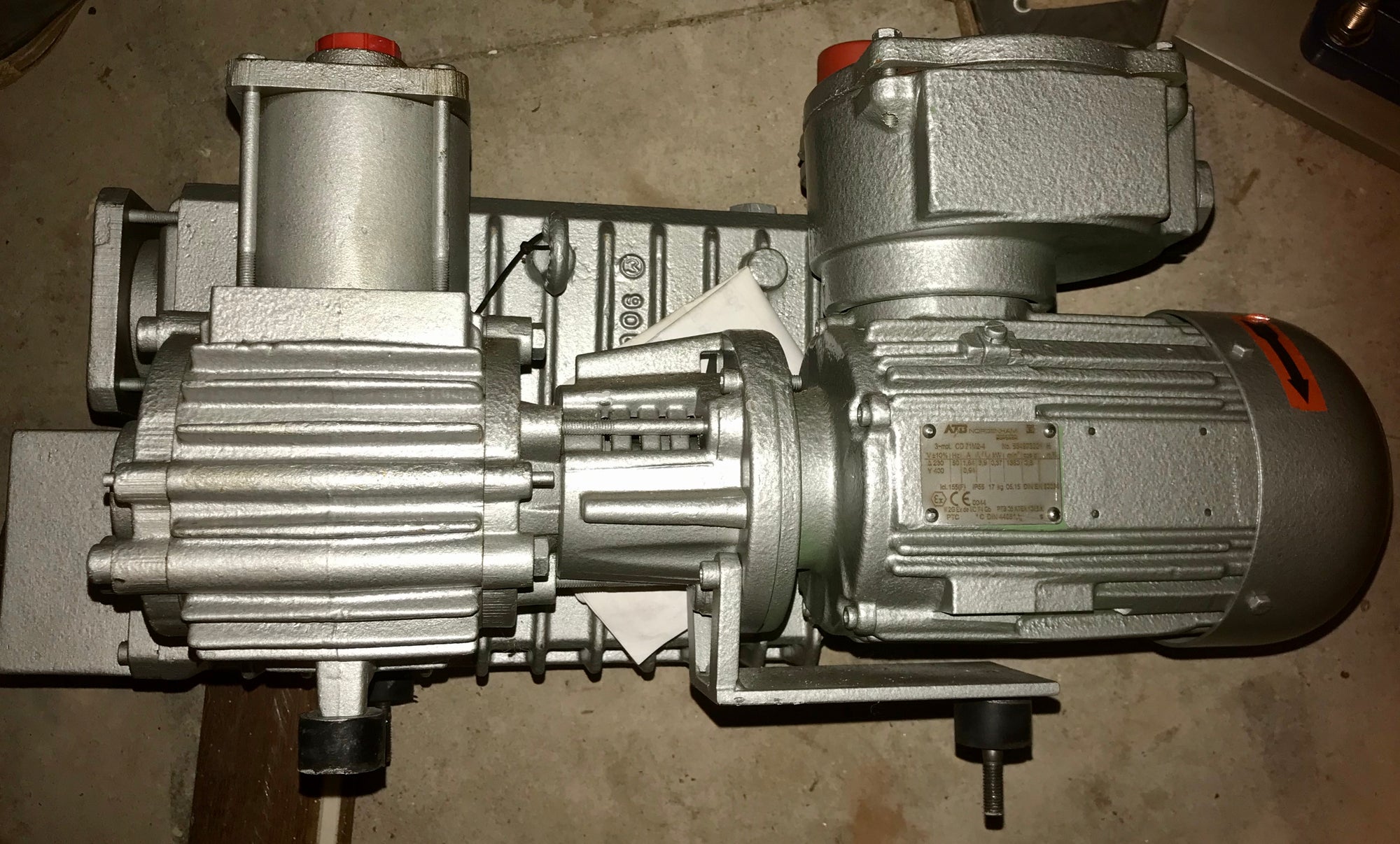 Busch R5 RE 0016 rotary vane vacuum Pump 415v #2027
