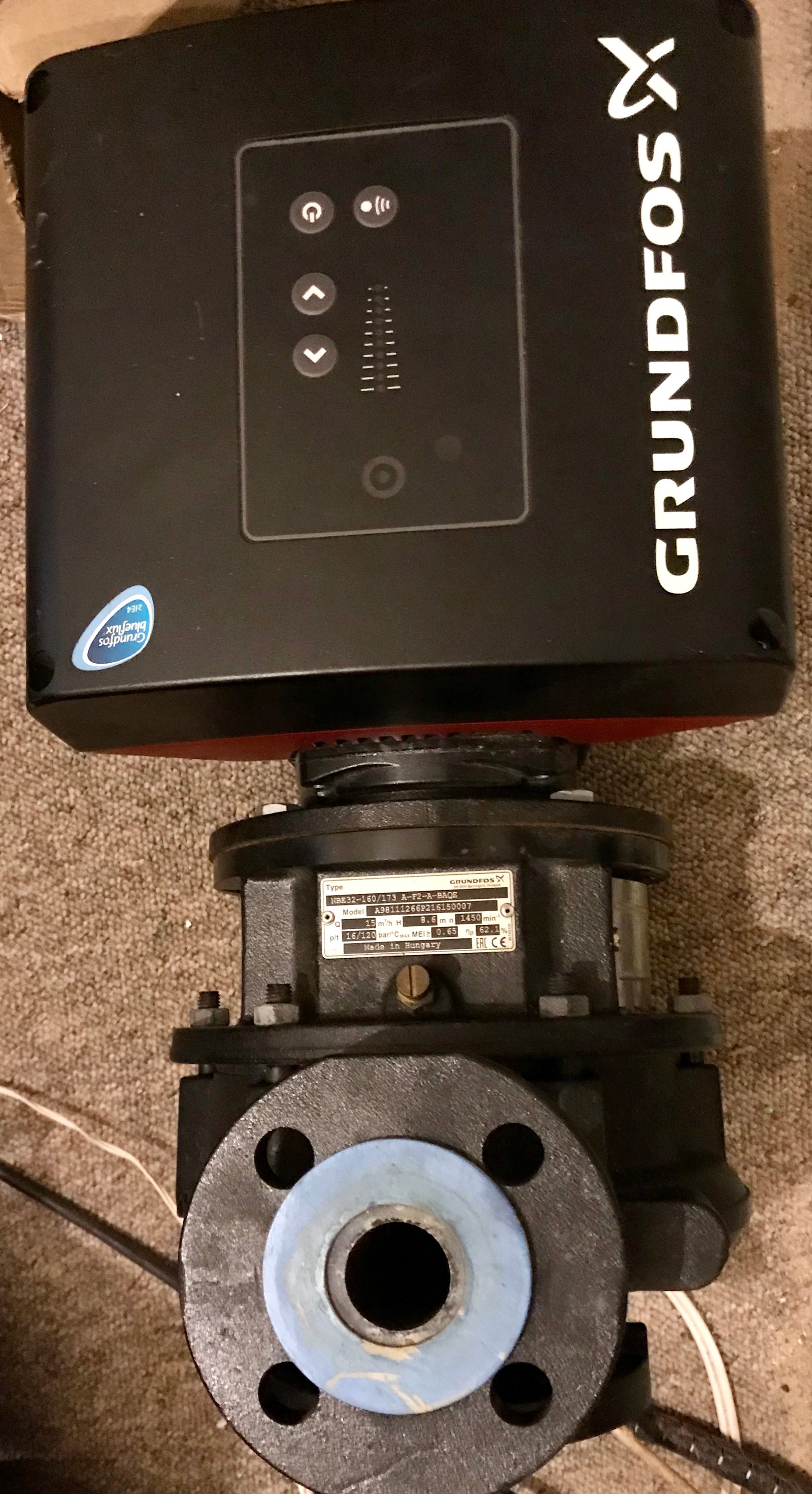 Grundfos NBE 32-160/173 A-F2-A-BAQE - 98111266 end suction pump 0.75kw 415v  #1931