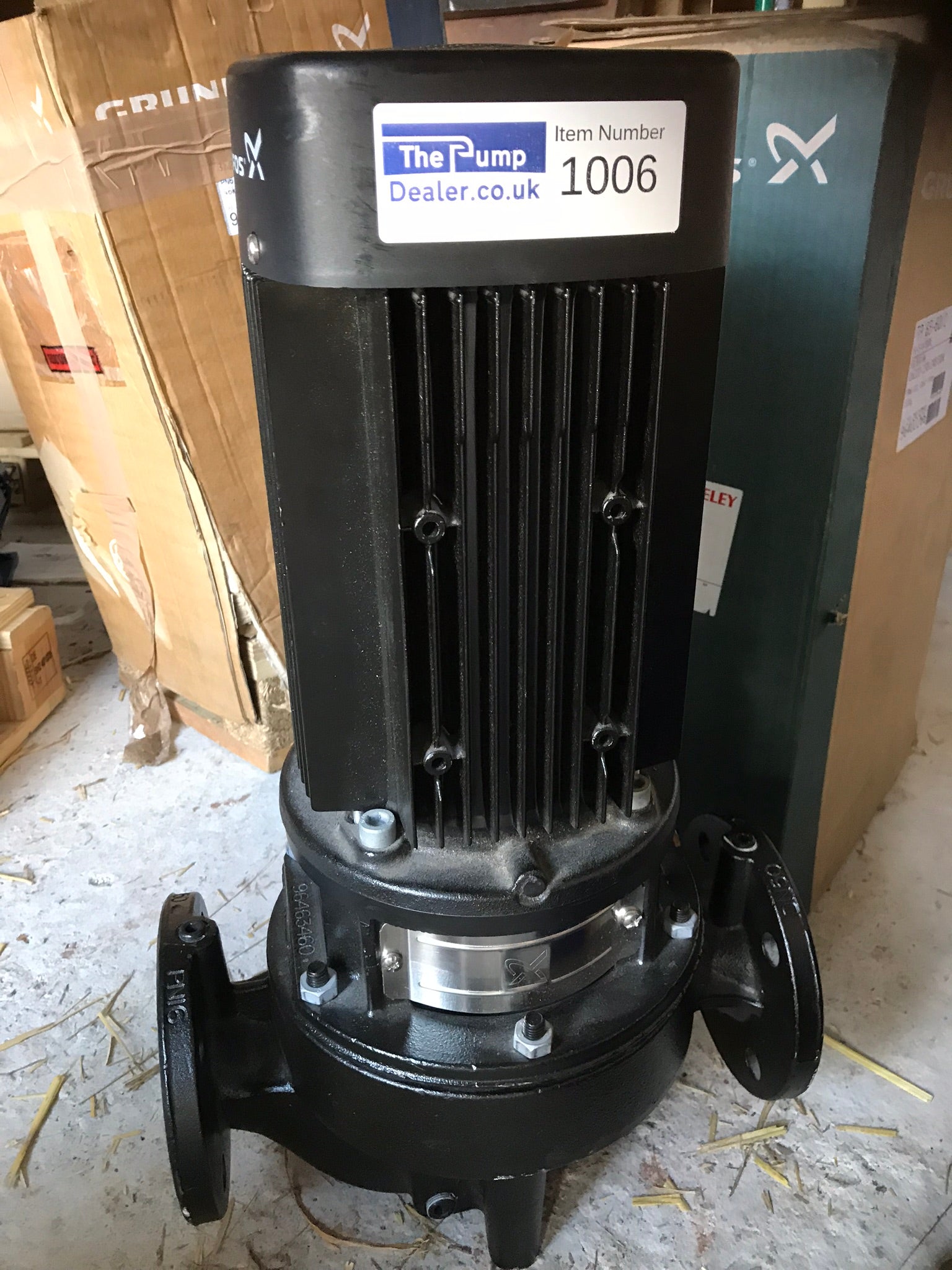 GRUNDFOS TP 50-240/2 A F A BAQE 2.2KW SINGLE STAGE SINGLE HEAD IN LINE 2 POLE 415V 96087177 #1006