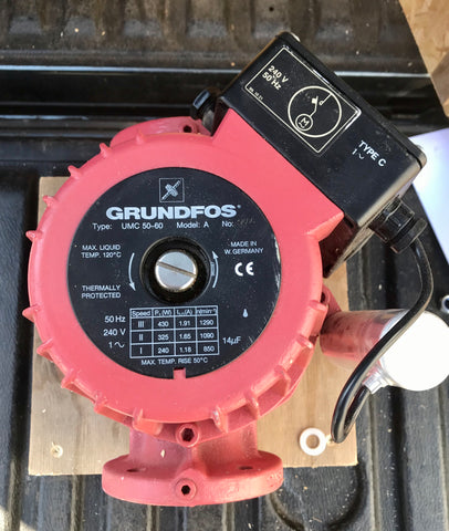Grundfos UMC 50-60 circulator Pump 96406324  240v #2062