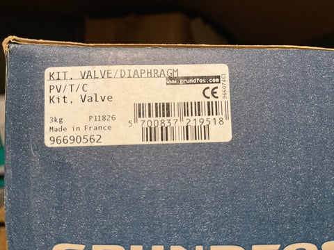 Grundfos kit valve/diaphragm DME940 PV/T/C 96690562 Pump #3284