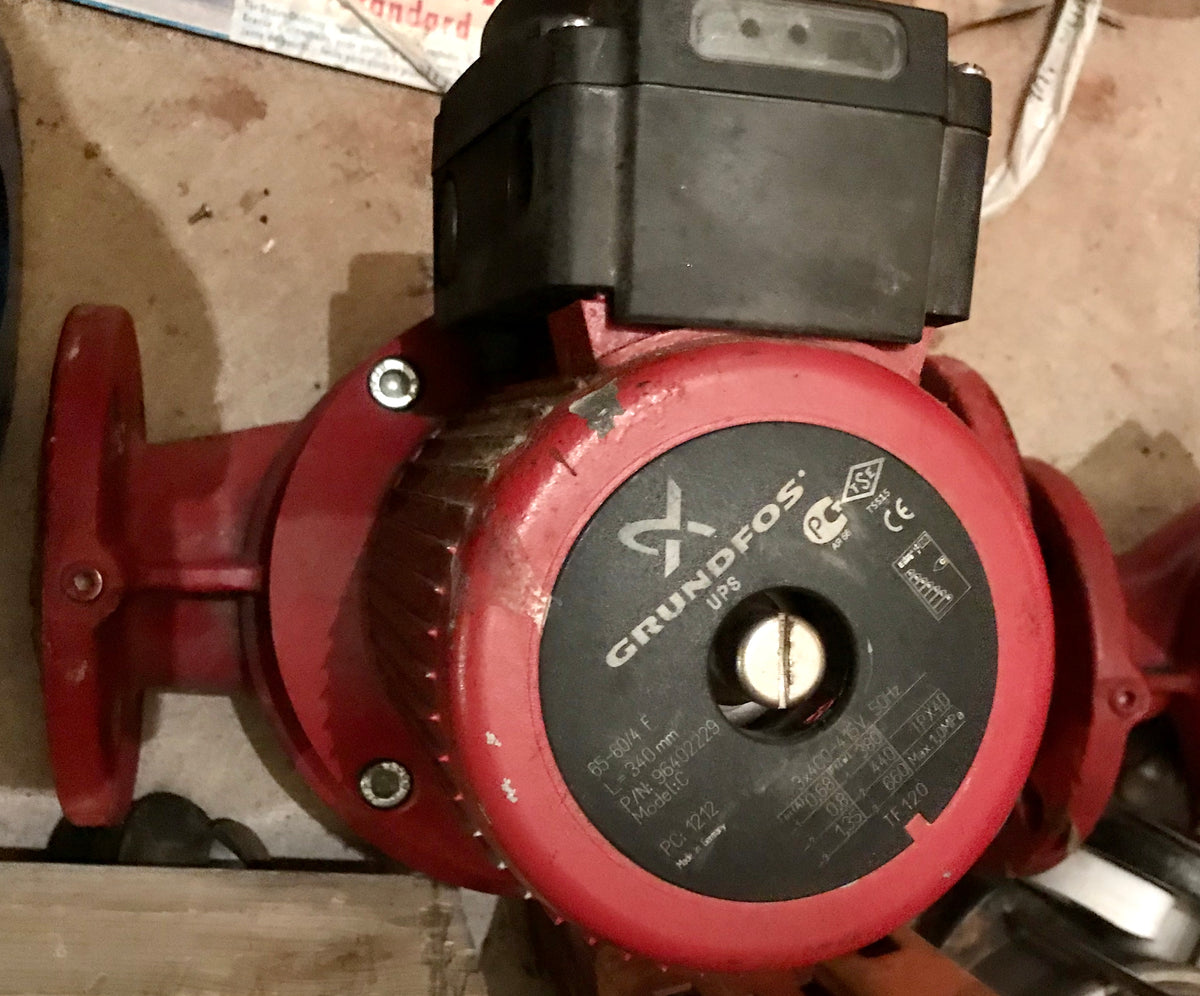 Grundfos Pump UPS 65-60/4 F 415v 400v 96402229 #2293 Used