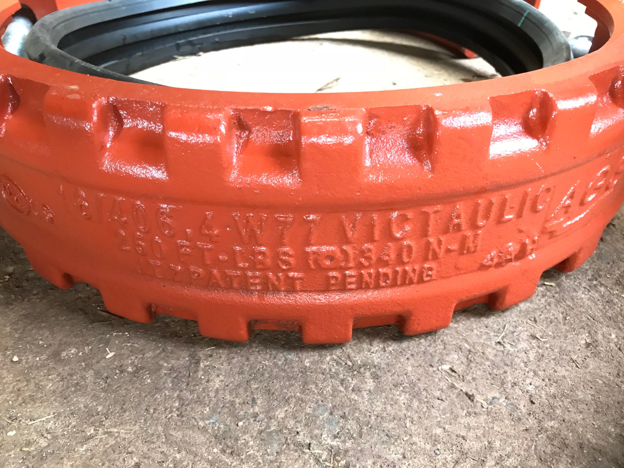 Victaulic joint flexible coupler job lot 16” inch 406.4mm style 77 x60 #1407