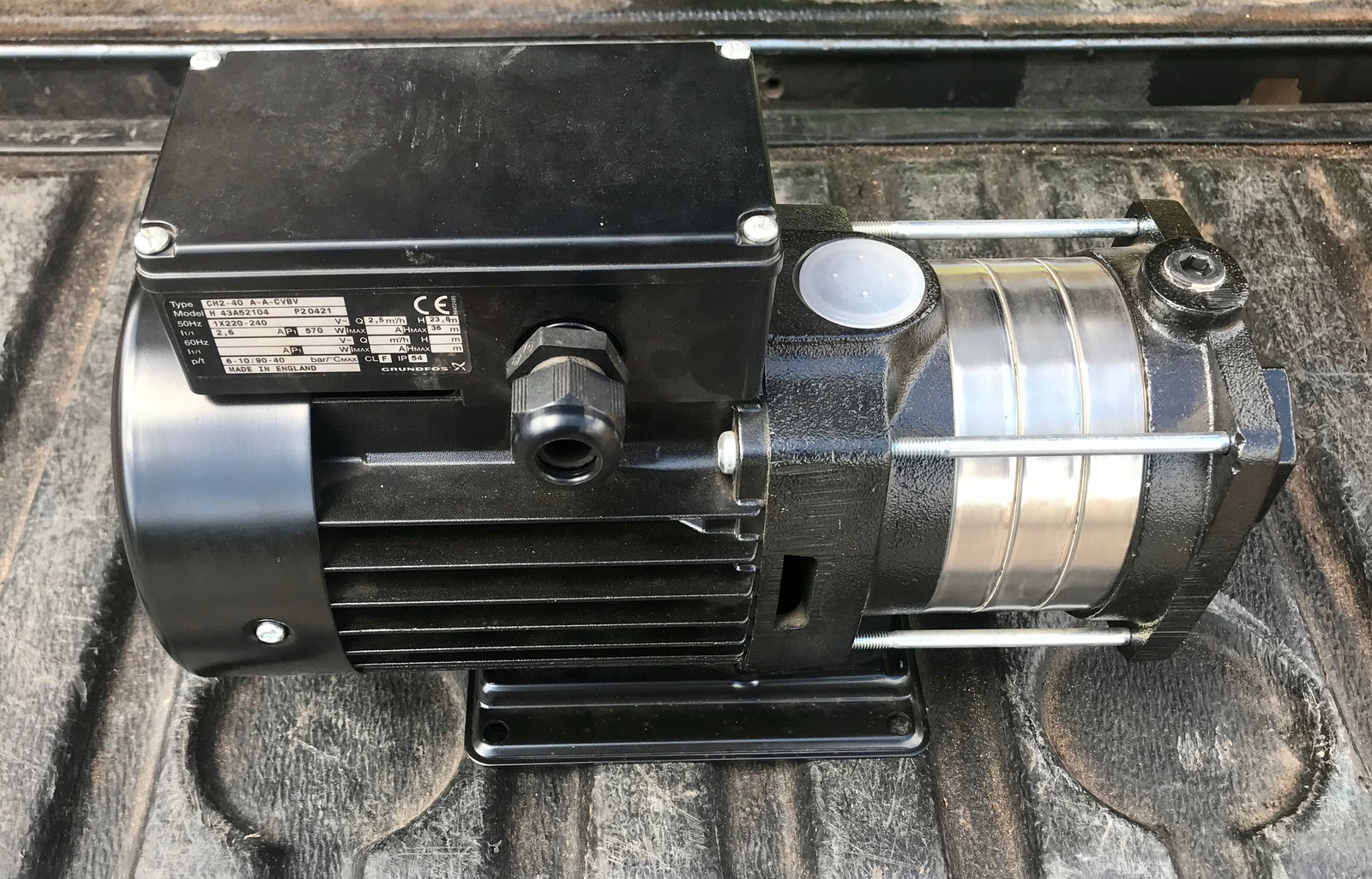 Grundfos CH2-40 A-A-CVBV Horizontal Multistage Pump 43A52104 240v #2031