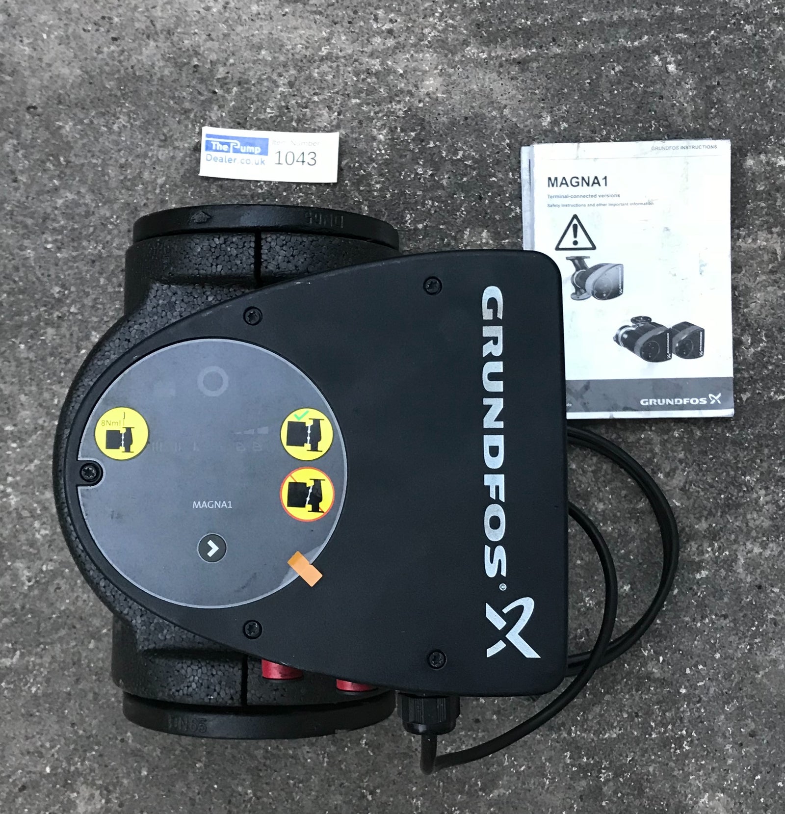 Grundfos MAGNA1 65-120F (340) 97924206 Variable Speed Pump Circulator 240V #1043 USED