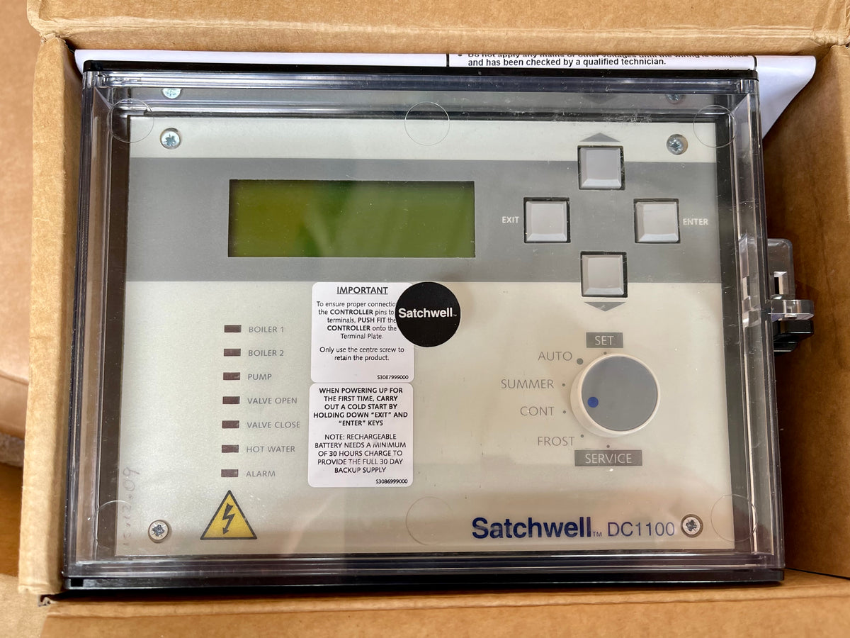 Schneider Satchwell Drayton DC1100 Controller Panel Heating Programmer USED #2904