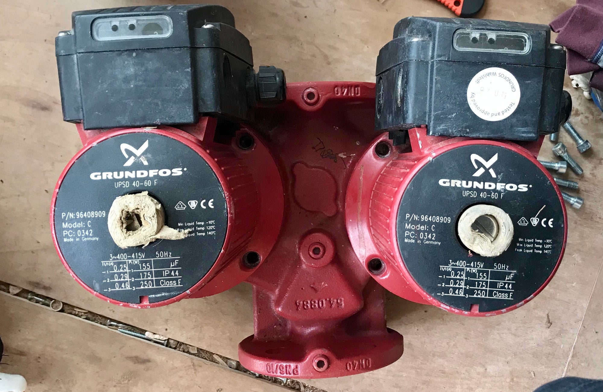 Grundfos UPSD 40-60 F Circulator Pump 415V (96408909) #3361