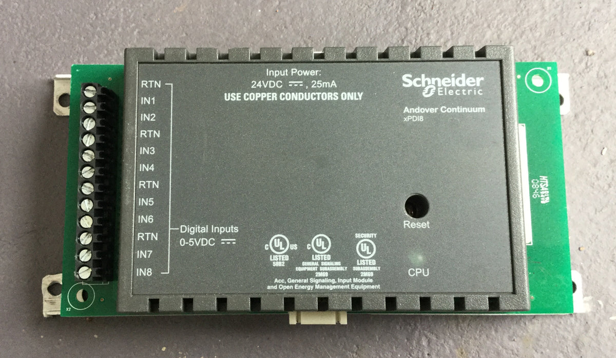 XPDi8 Expansion Module Andover Continuum  Controls Schneider #741