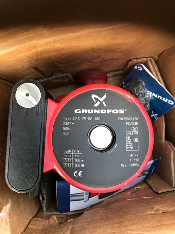 Grundfos UPS 25-80 (180) Circulator Pump 240V 95906429 #1294