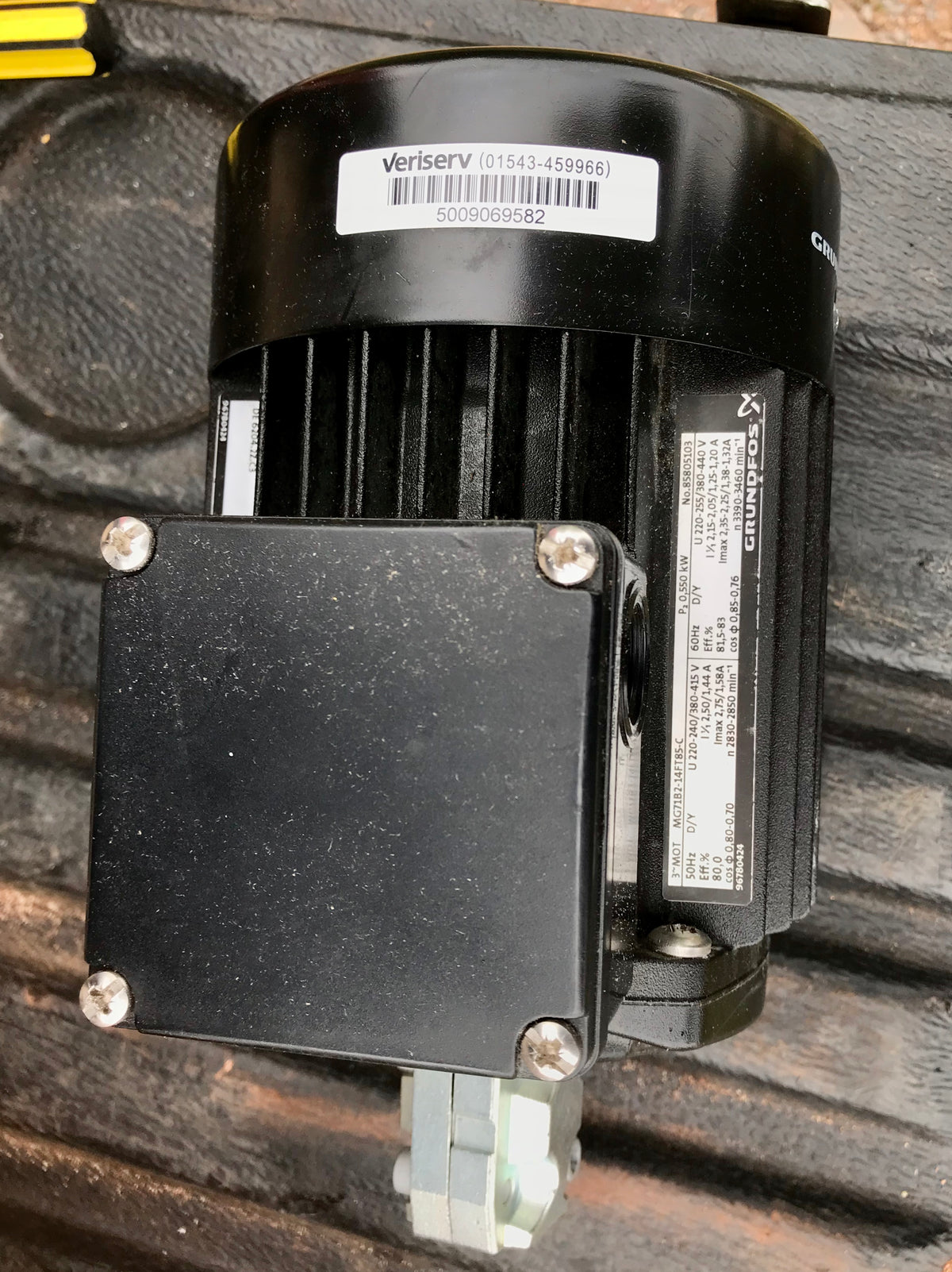 Grundfos 0.55kw MG71B2-14FT85-C 85805103 Replacement Head motor #1997