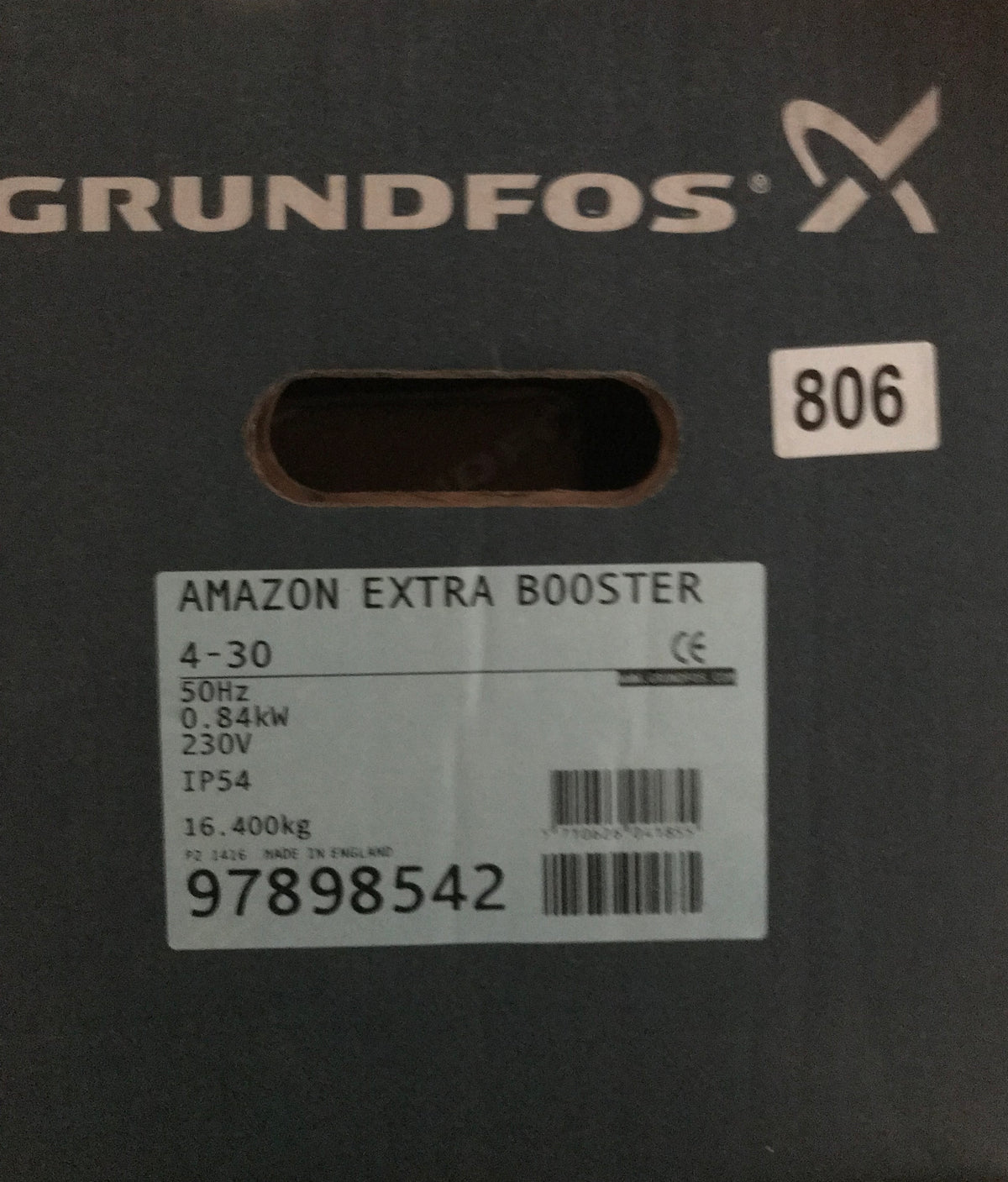 Grundfos/Watermill Amazon Extra CH4‑ 97898542 #1317