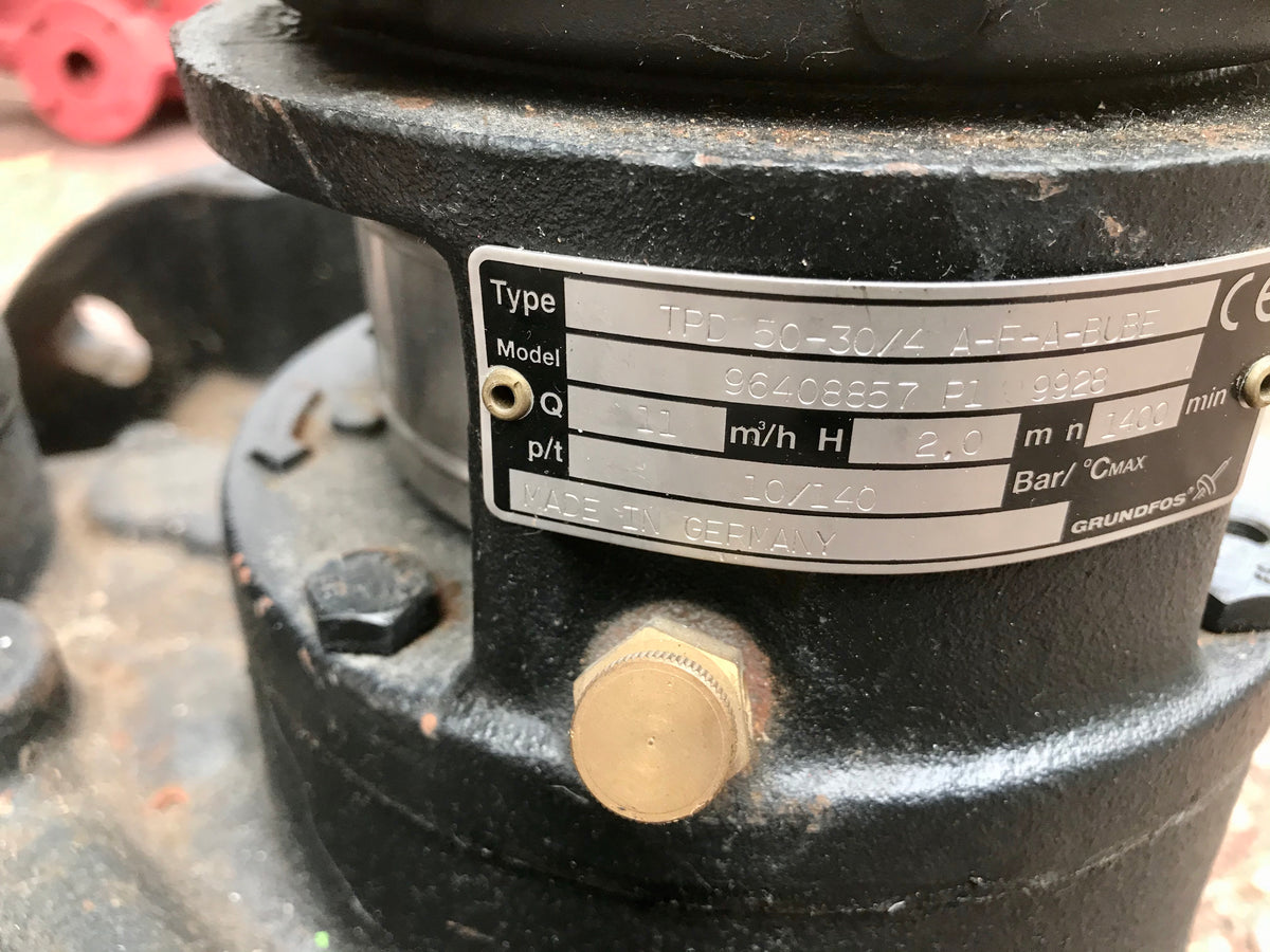 Grundfos TPD 50-30/4 circulator Pump 96408857 415v #2628