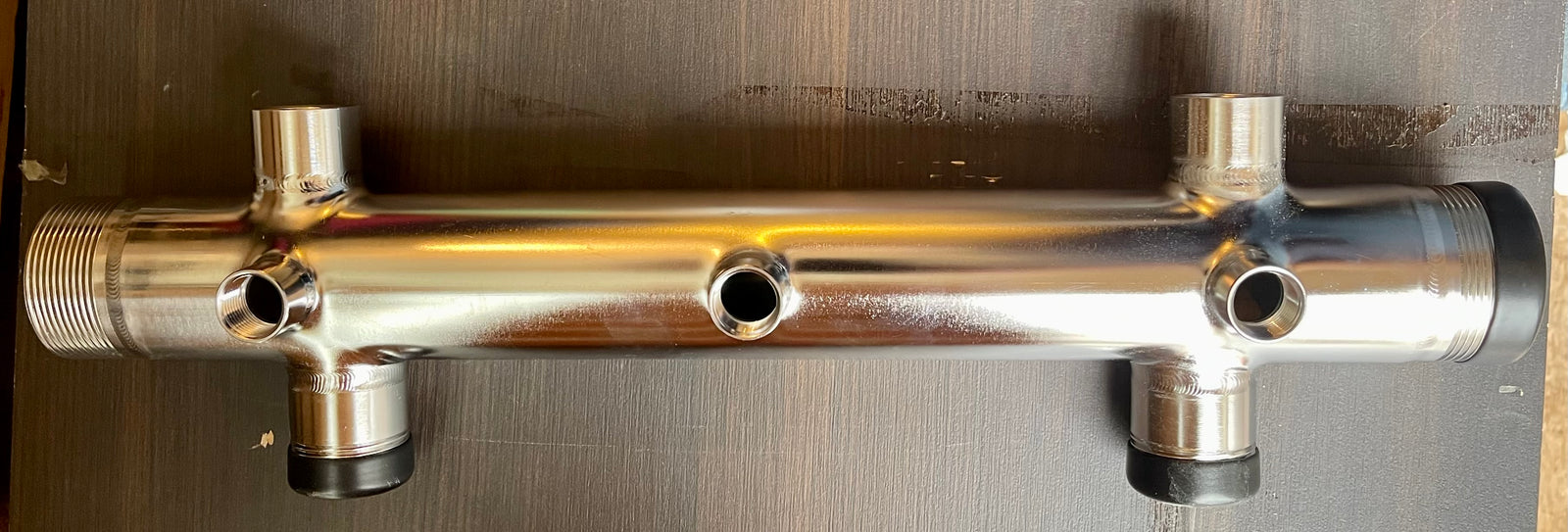 Stainless Steel Twin Booster Pump Set Outlet Manifold 304SS 1" to 2" BSP #3254 VAT