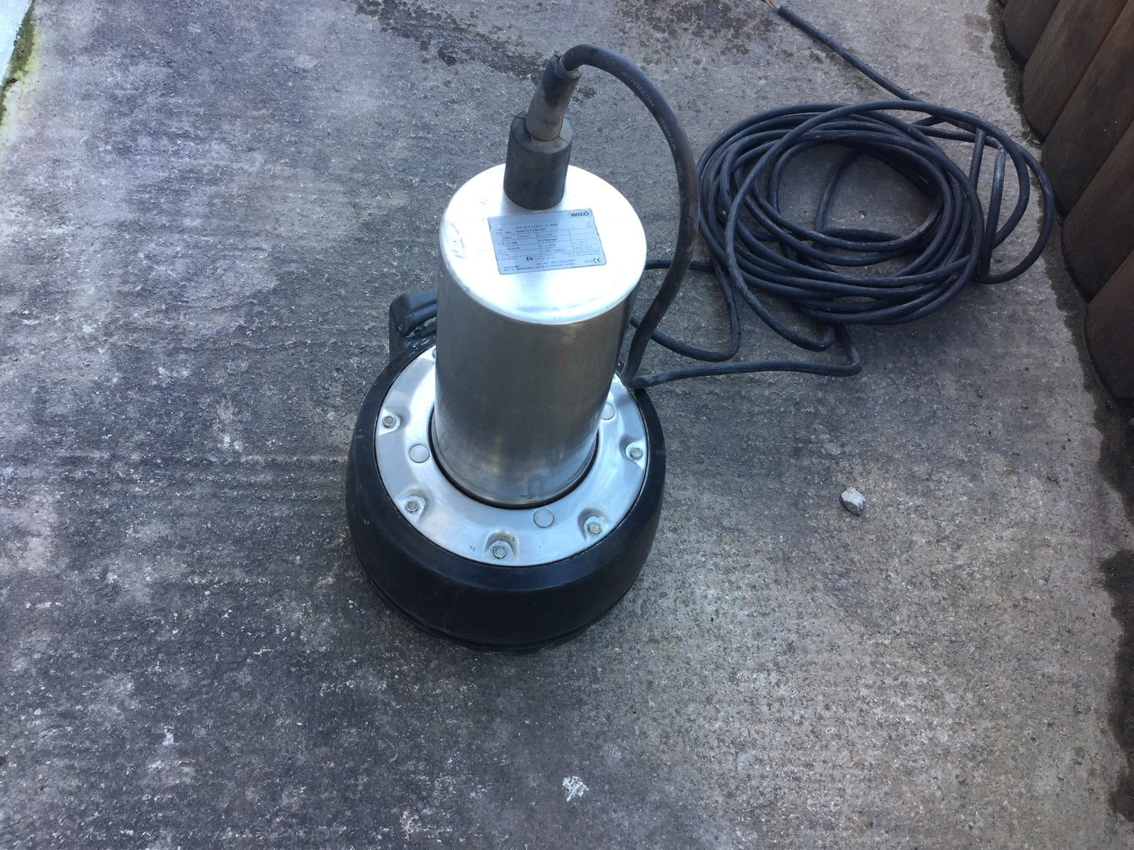 Wilo-Drain TP65E132/22-3-400 Submersible Sewage Pump 4007111 #640