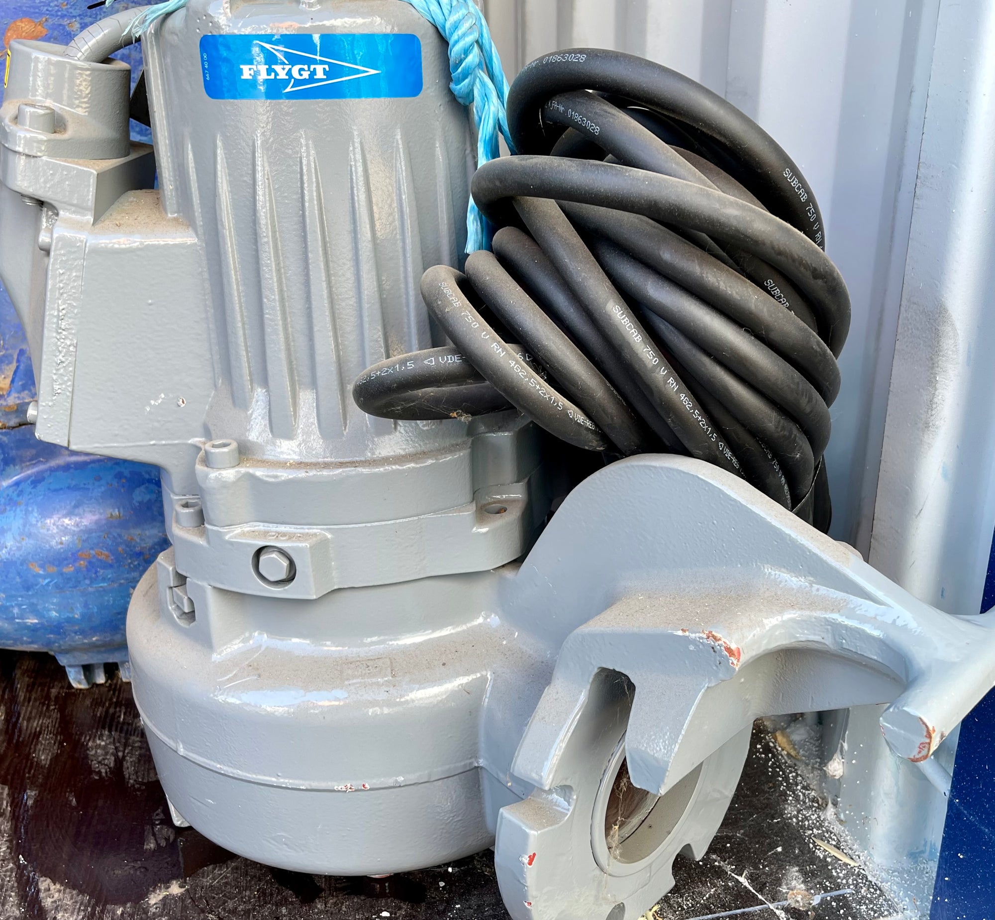 Flygt NP 3102.090 MT 3.1kW 470 adaptive impeller 400v submersible waste water pump #3158
