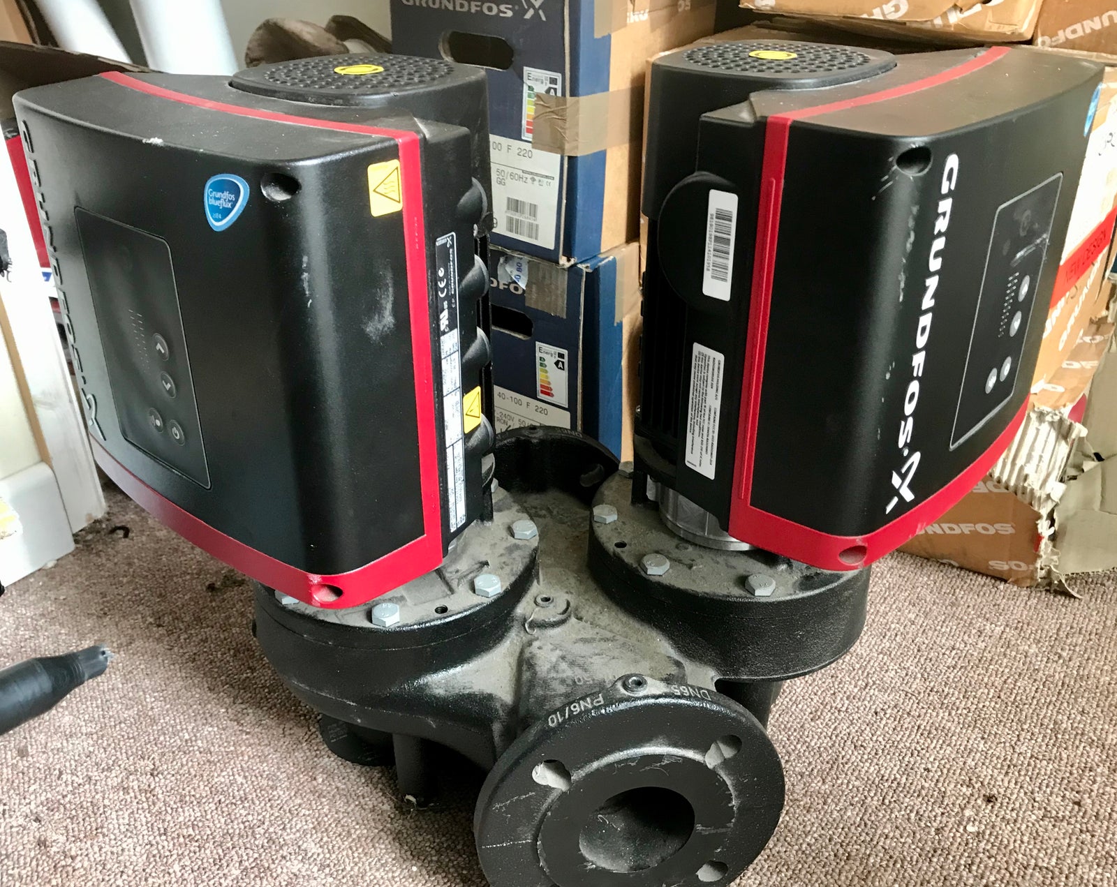 Grundfos TPED 65-120 A F A BUBE 98512509 Twin head circulator pump #2292