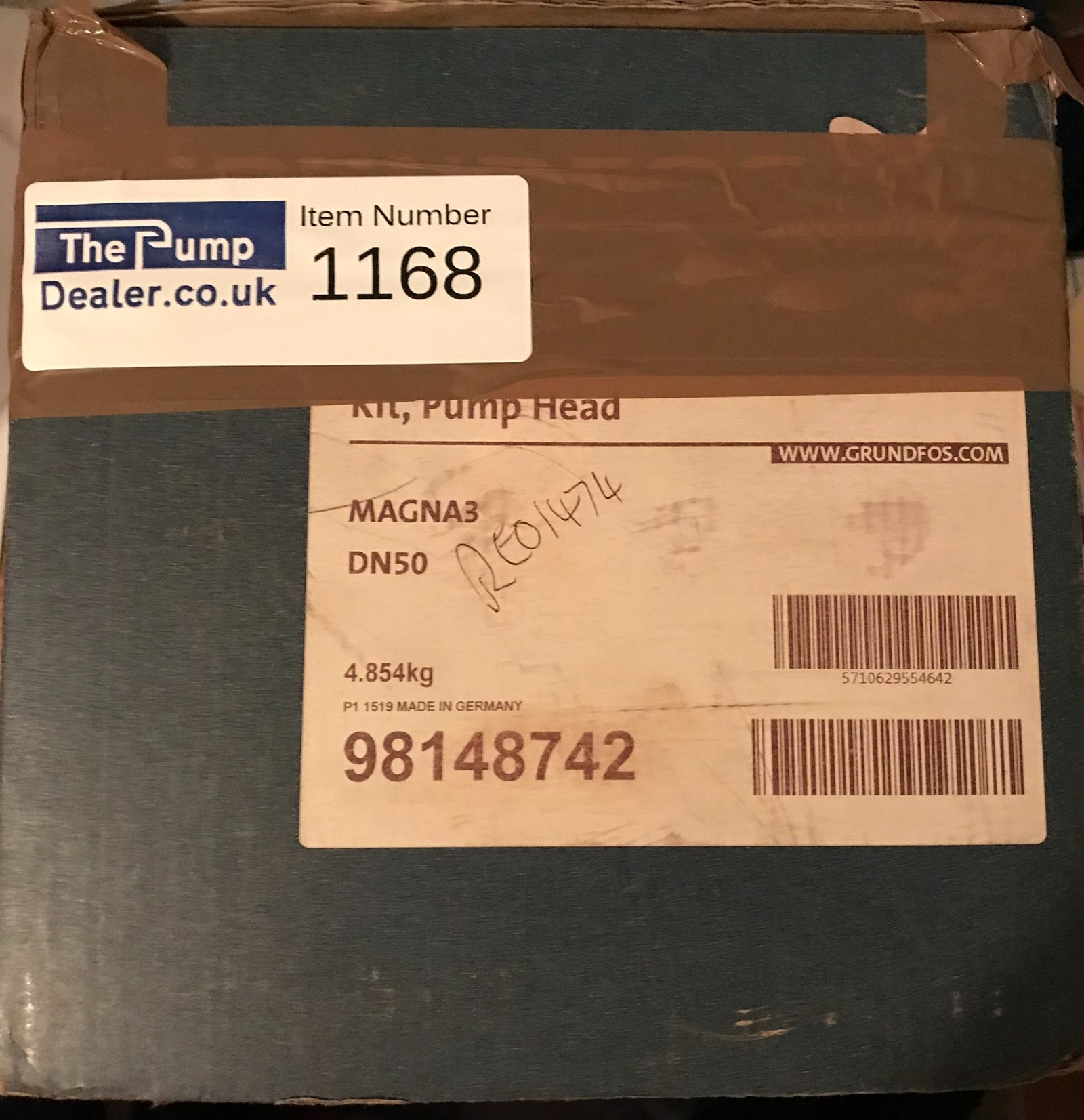 Grundfos Magna 3/D 50-40/60/80 Replacement Head Service Kit 98148742 #1168
