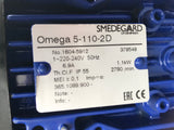 Smedegaard Omega 5-110-2D 1.1KW SINGLE STAGE IN LINE 240v #1645 VAT