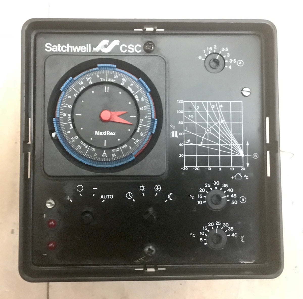 Schneider Satchwell CSC 2776 compensator Controller Panel #1313 USED