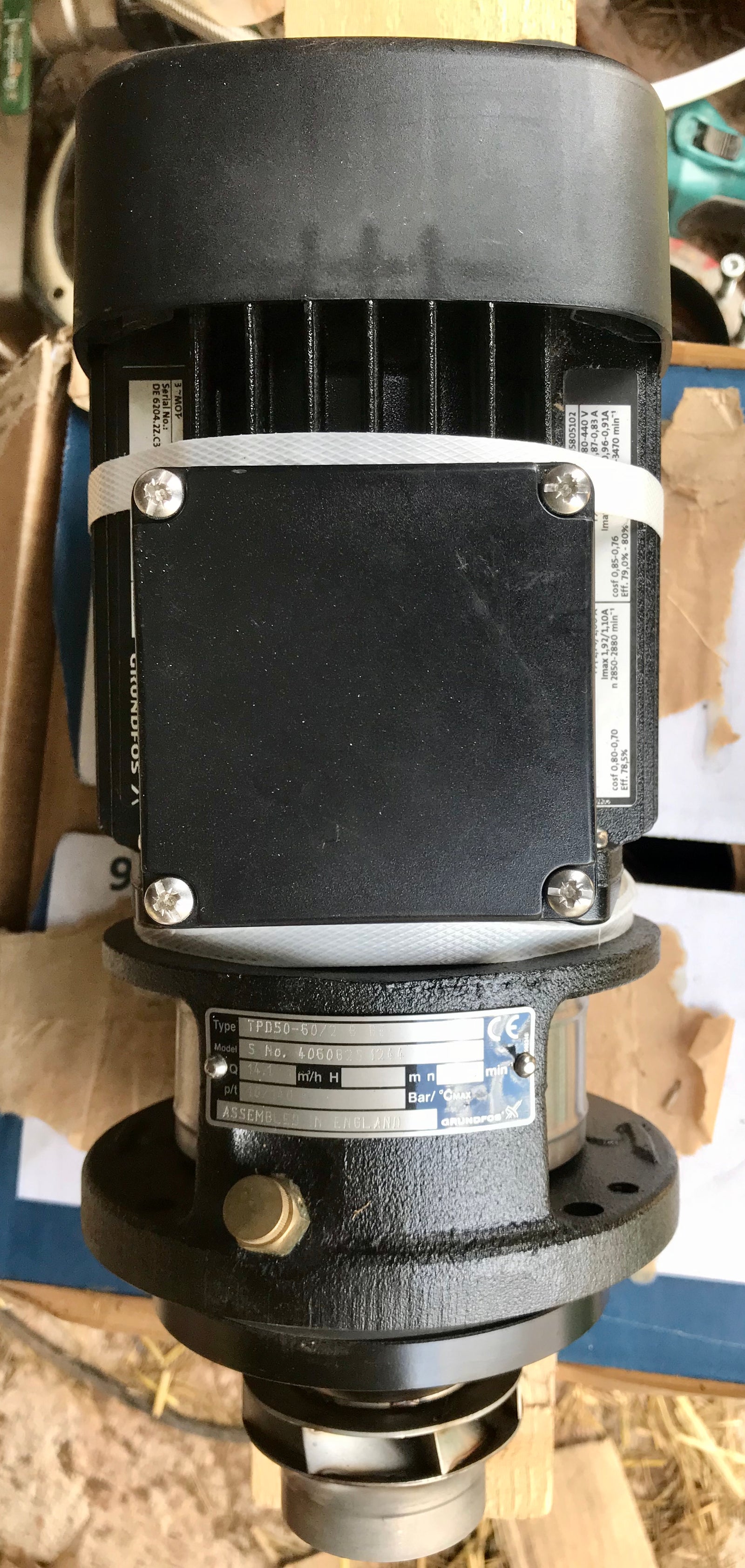 Grundfos TP TPD 50-60/2 A F A BUBE 0.37kW Pump Replacement Head 415v 4060825 #2021