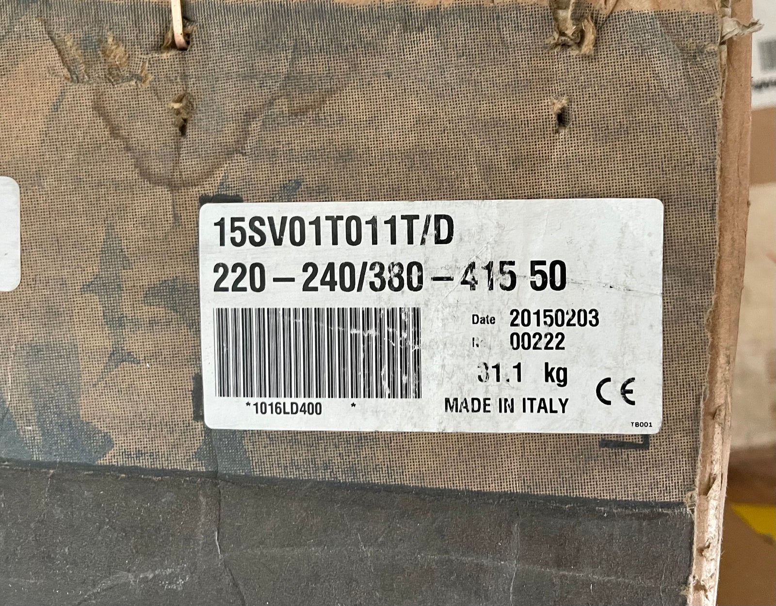 Lowara 15SV01 T011T/D 1.1kw 415v Vertical Multistage Pump 1016LD400 #3030 VAT