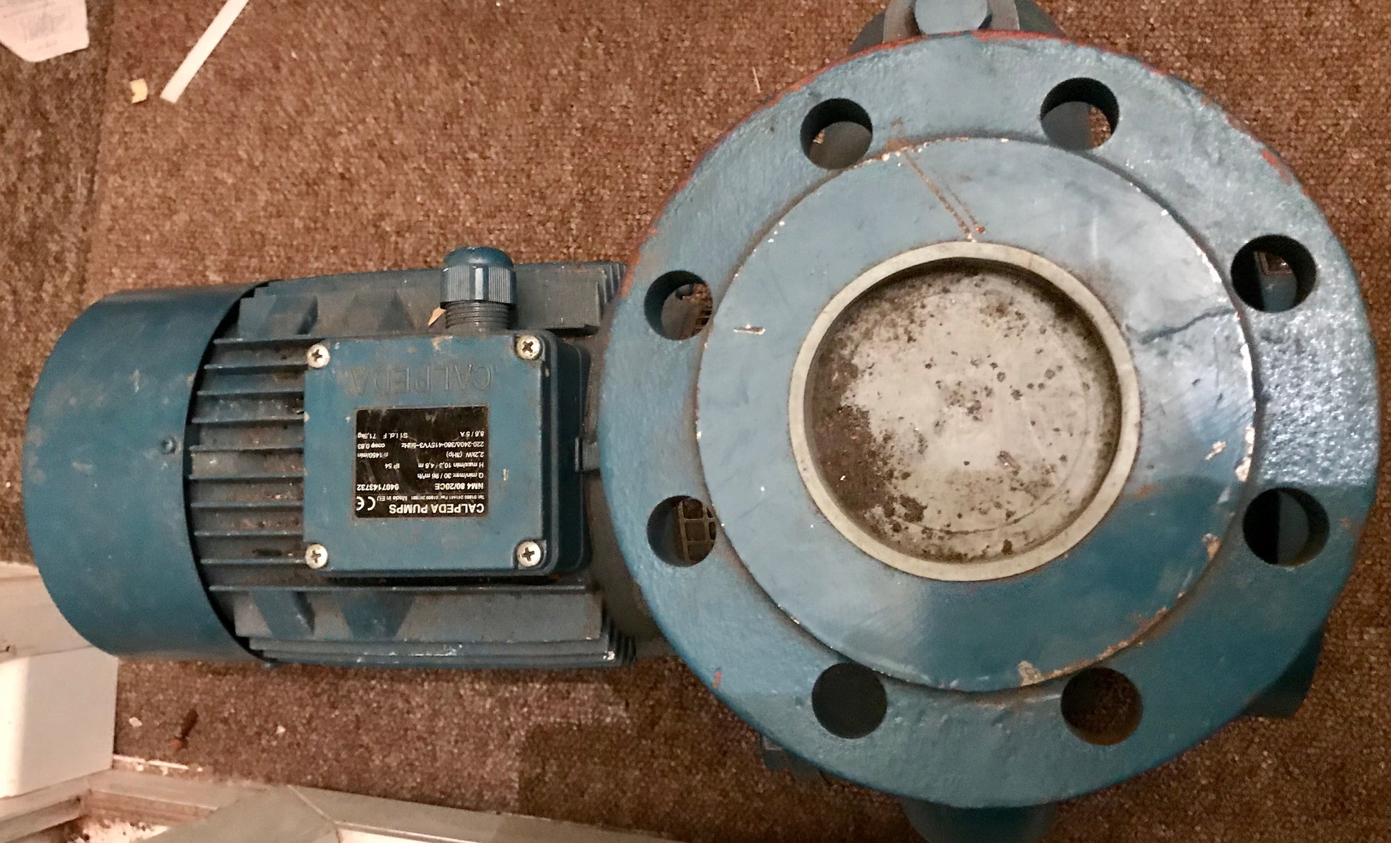 Calpeda NM4 80/20CE End suction Centrifugal Pump #2289