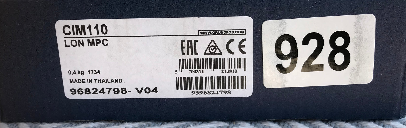 Grundfos CIM 110 LON MPC Interface Module - 96824798 #928