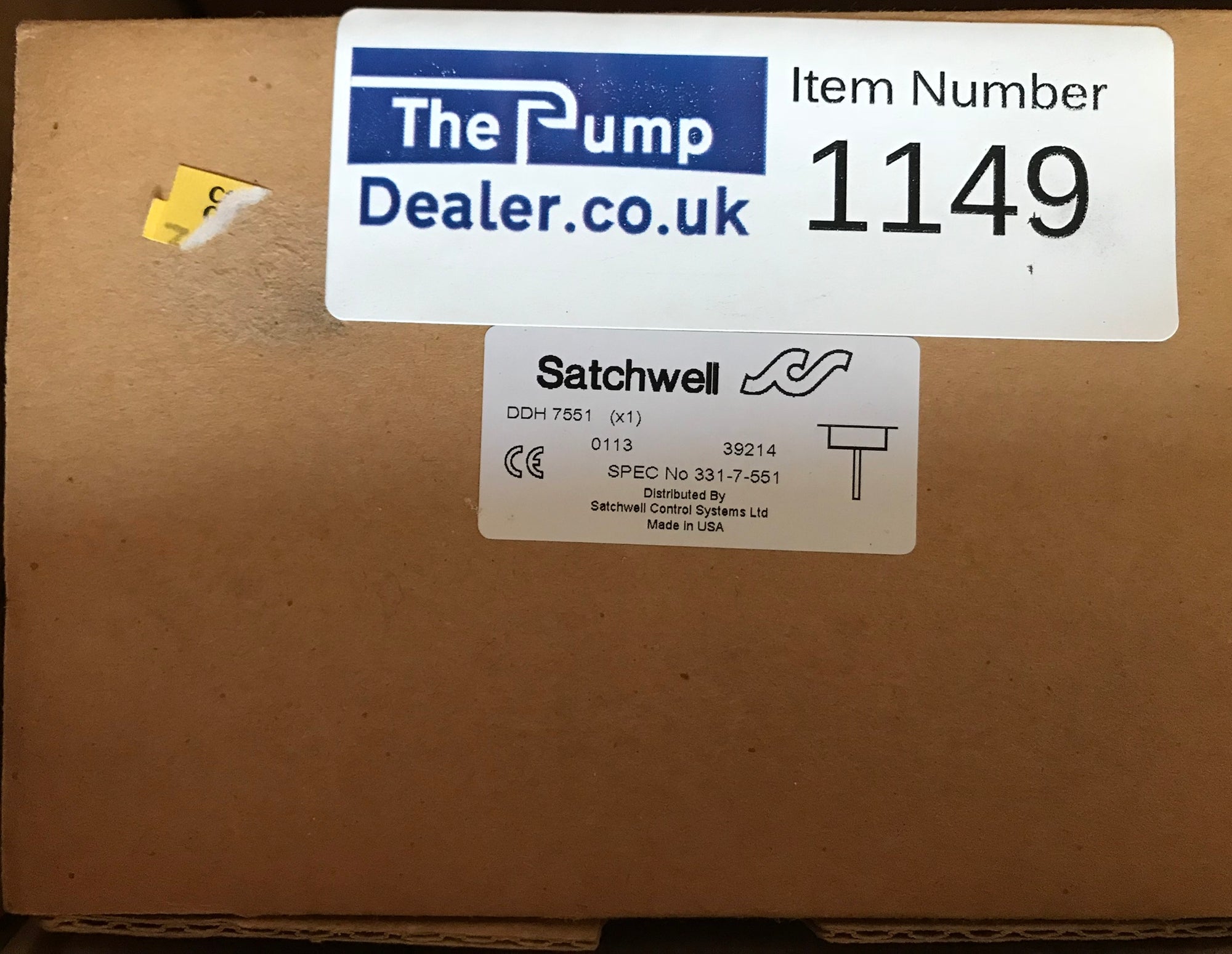 Satchwell Schneider DDH 7551 331-7-551 humidity temperature sensor  #1149