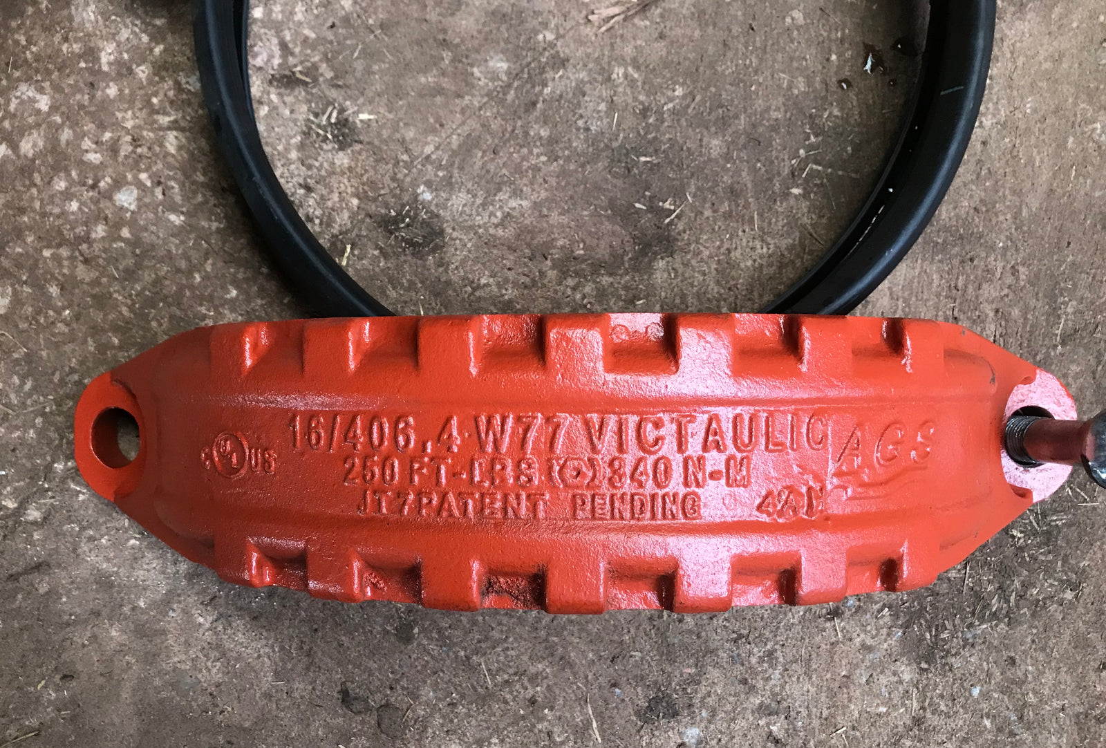 Victaulic joint flexible coupler 16” inch 406.4mm style 77 x60 #1407