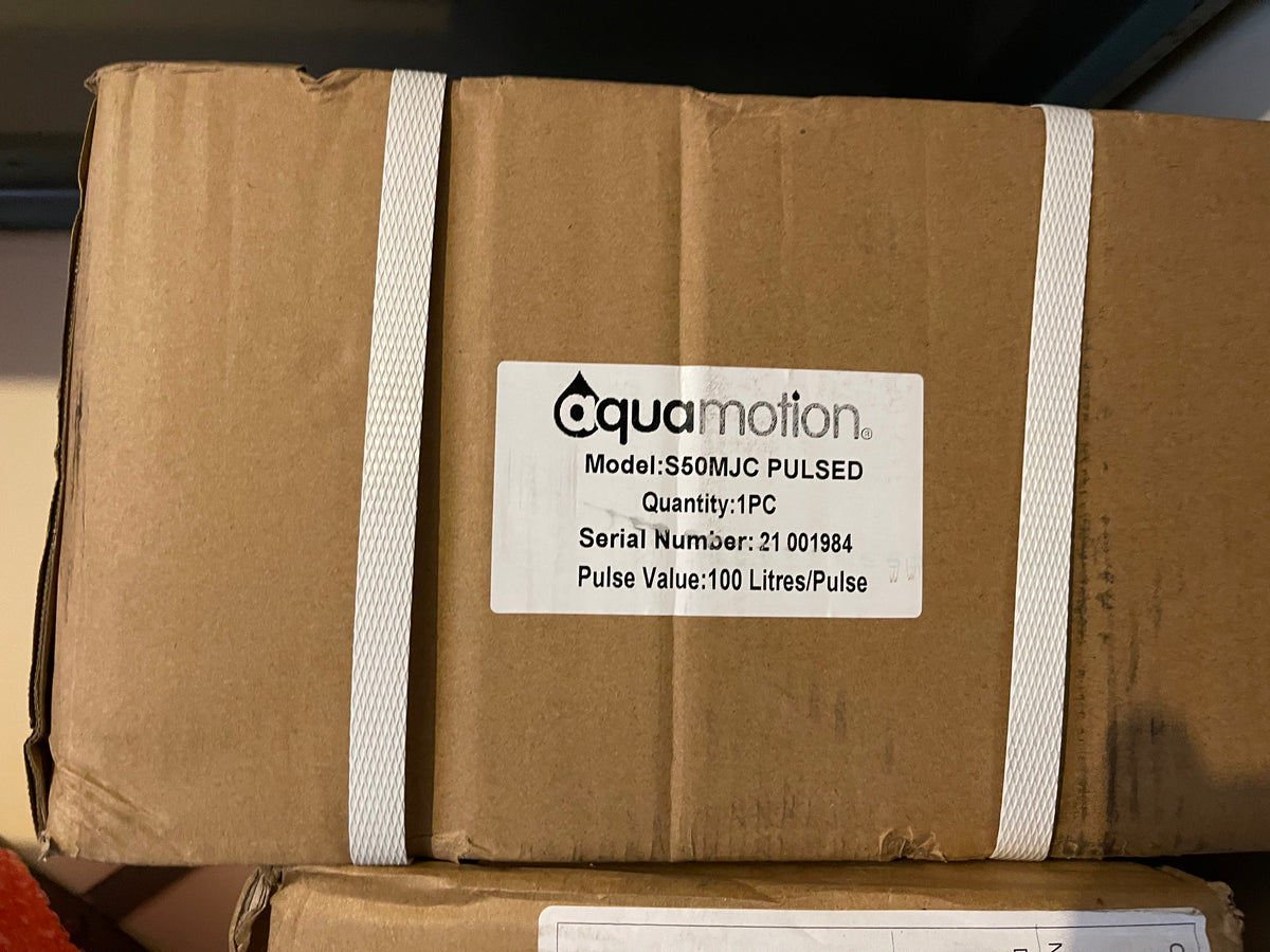 Aquamotion S50MJC Pulsed Water Meter #2762