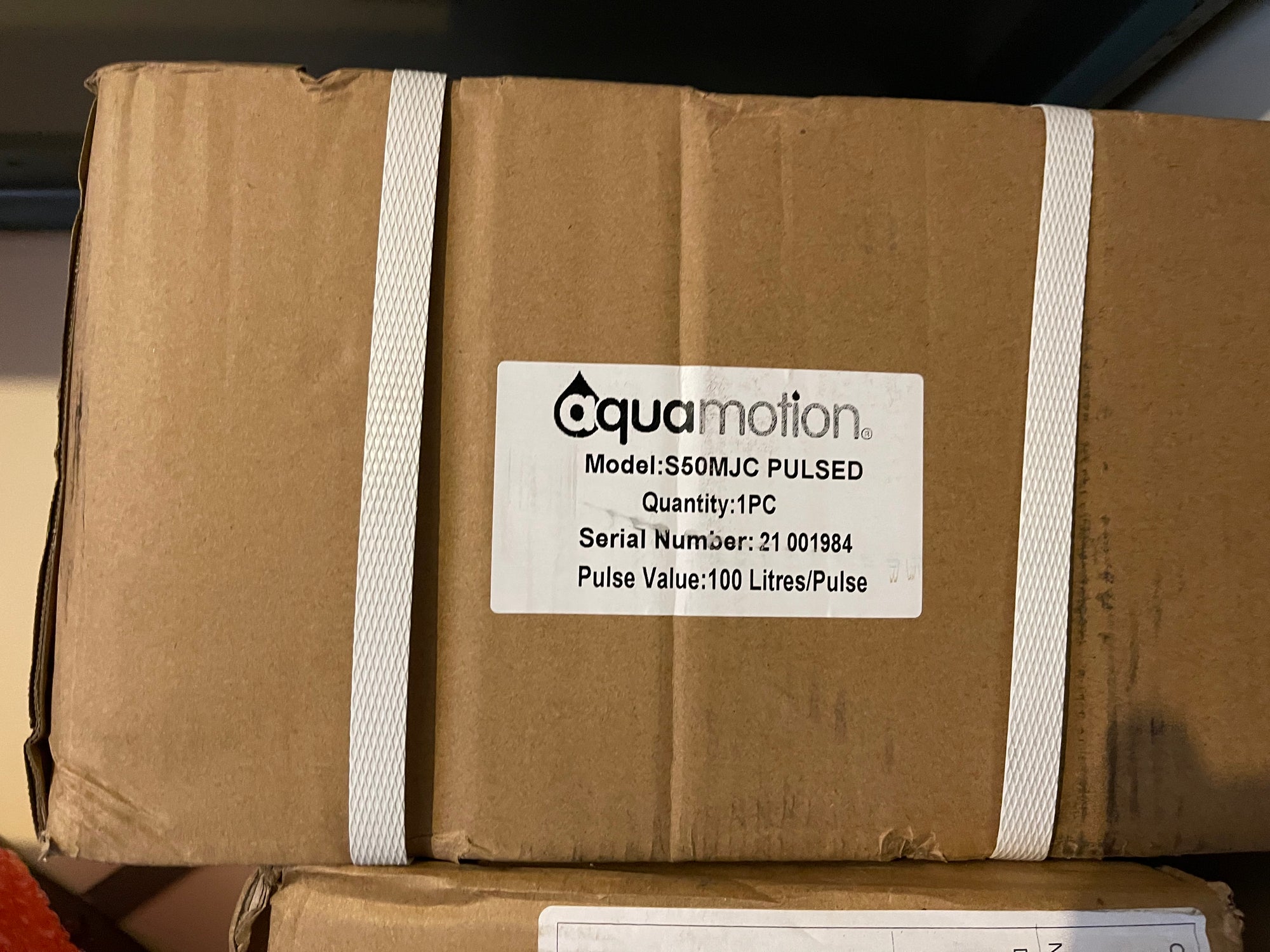 Aquamotion S50MJC Pulsed Water Meter #2762