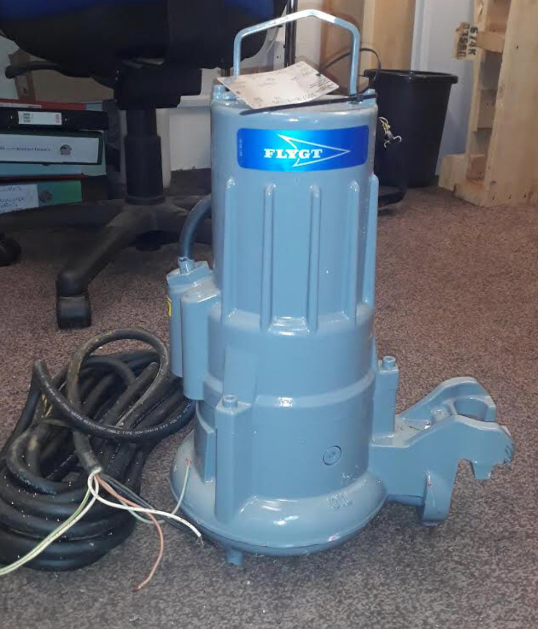 Flygt CP 3057.181 266 HT 1.5kw 240v submersible waste water pump #1640