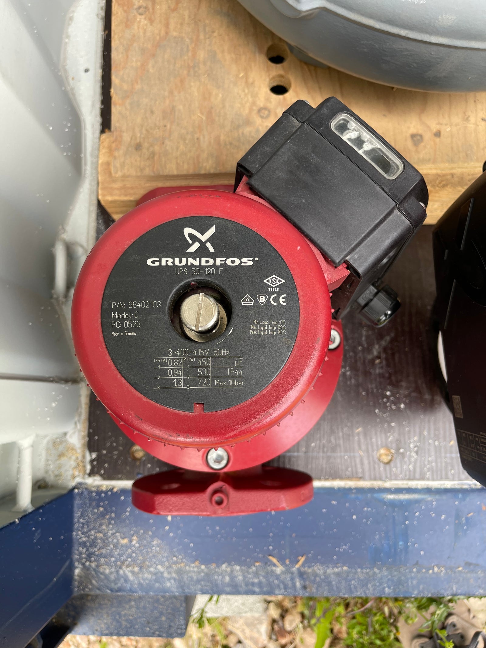 Grundfos UPS 50-120F Flanged Pump Heating Circulator 415v 96402103 #3083